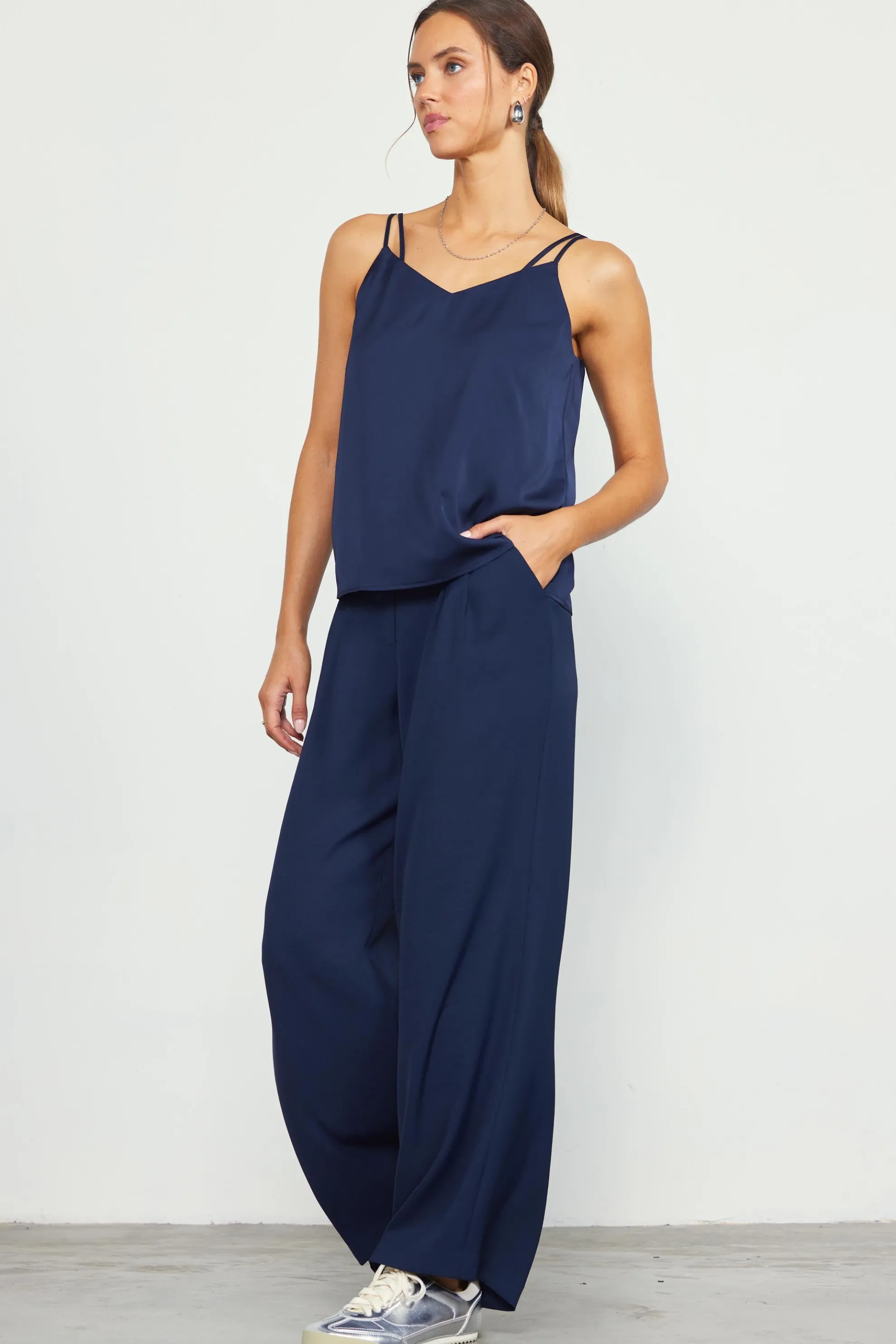 Recycled Double Strap Cami