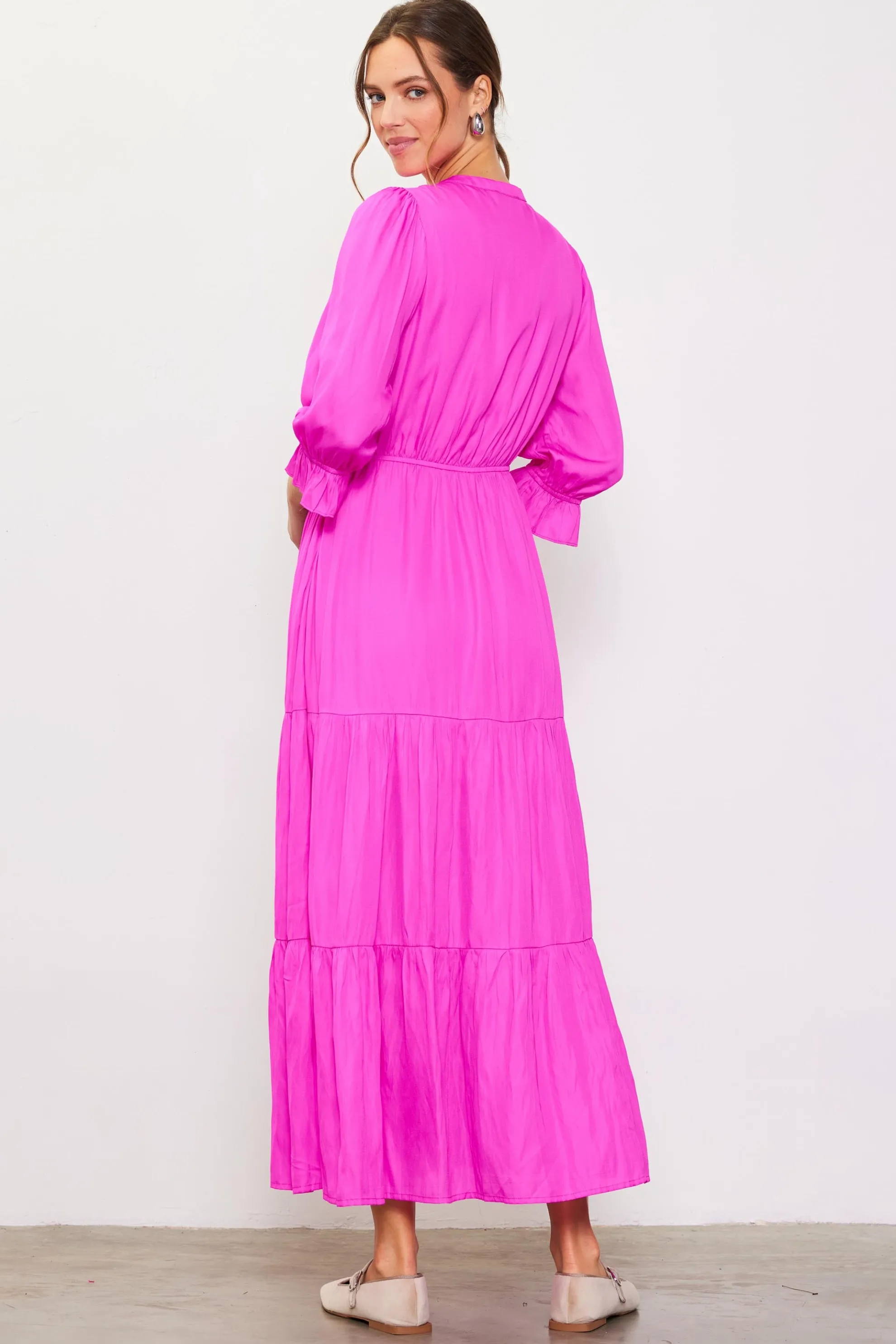 Emery Ruffle Tiered Maxi Dress