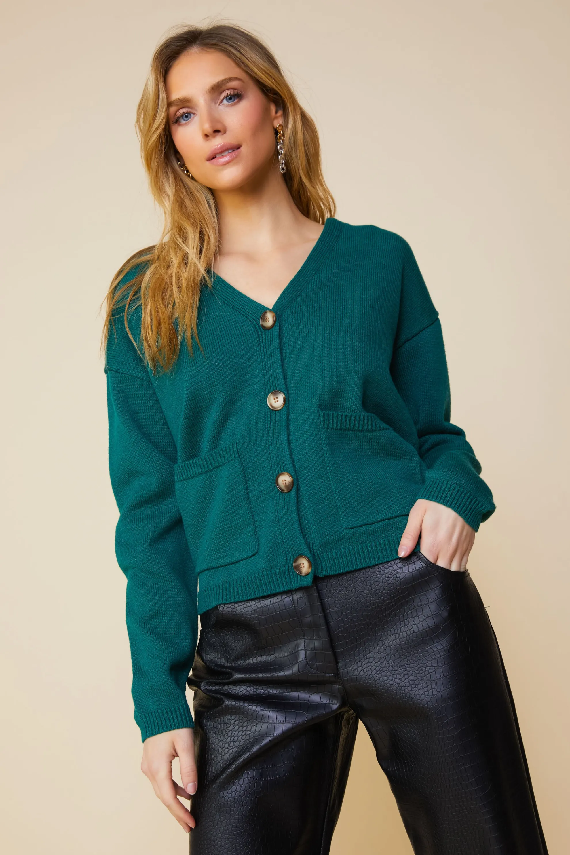 Recycled Yarn Cardigan