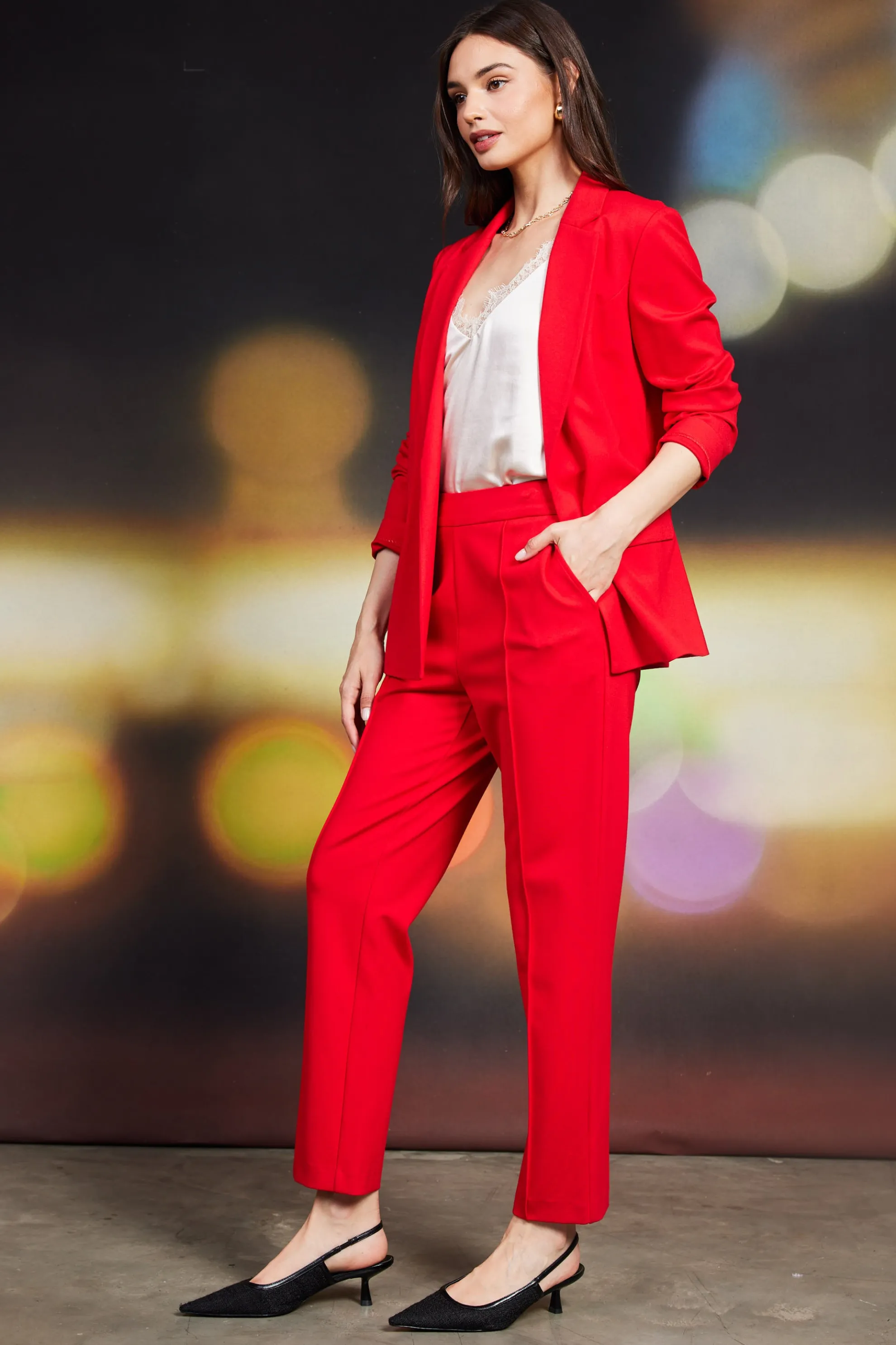 Knit Tailored Blazer