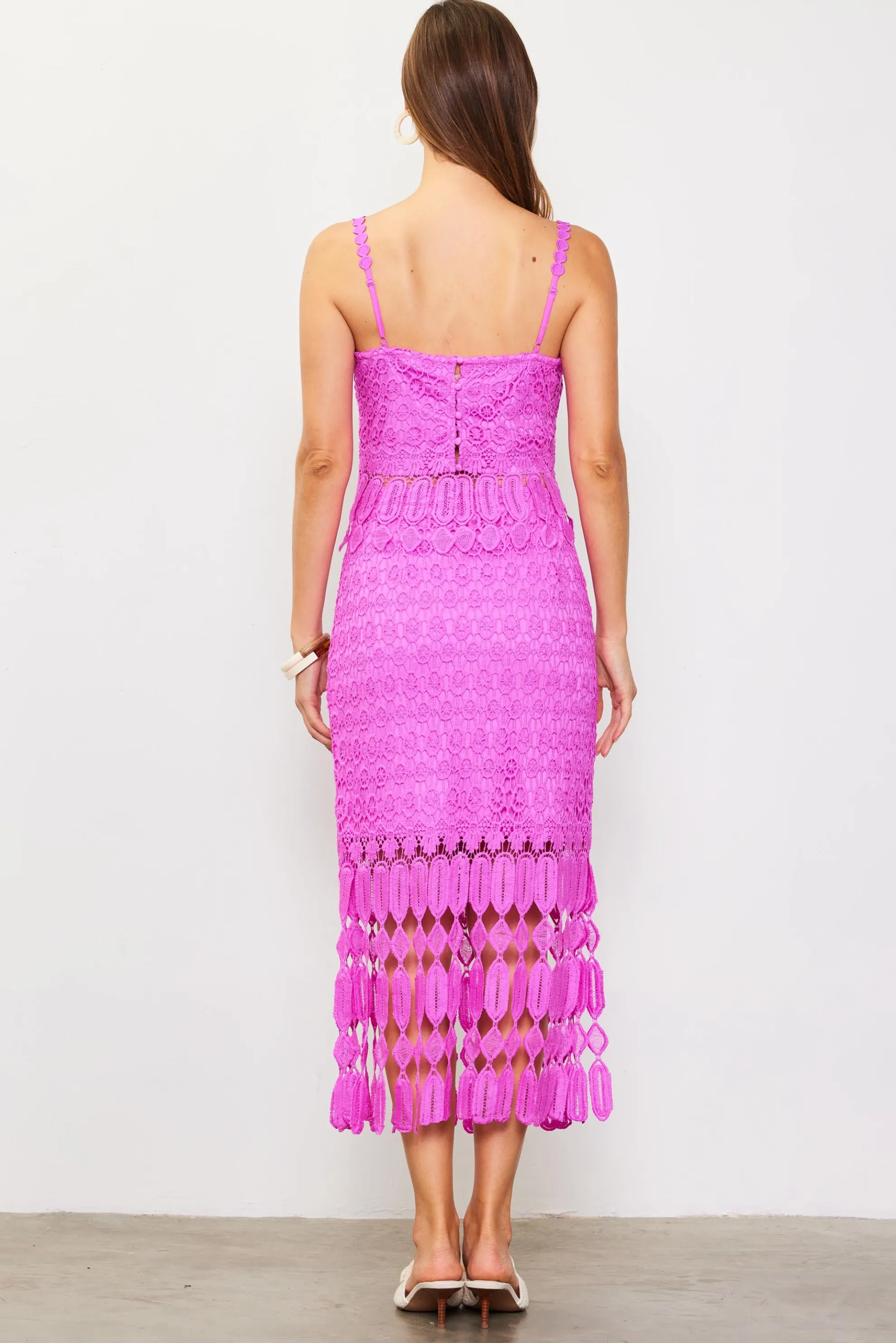 Crochet Cami With Fringe Detail