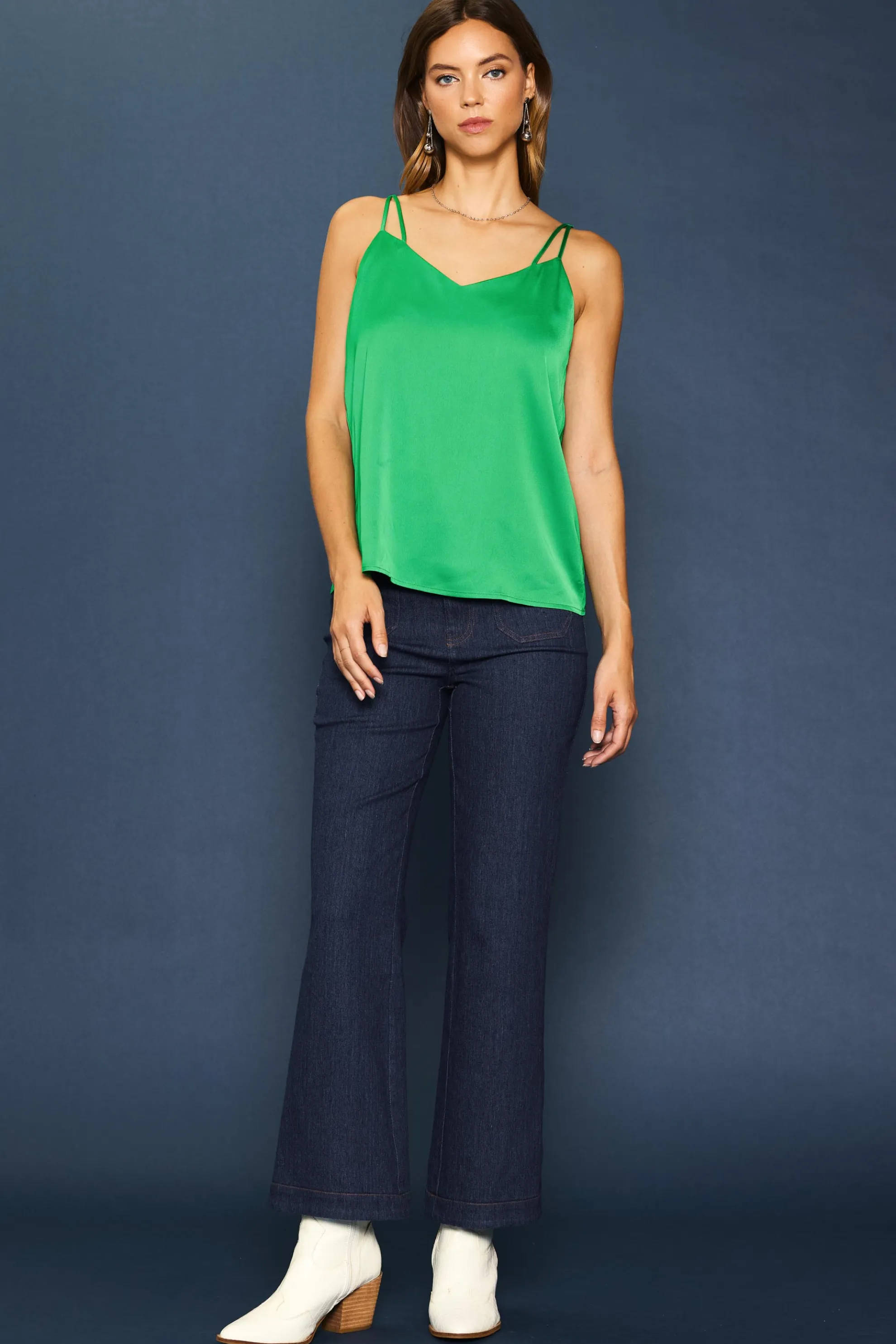 Recycled Double Strap Cami