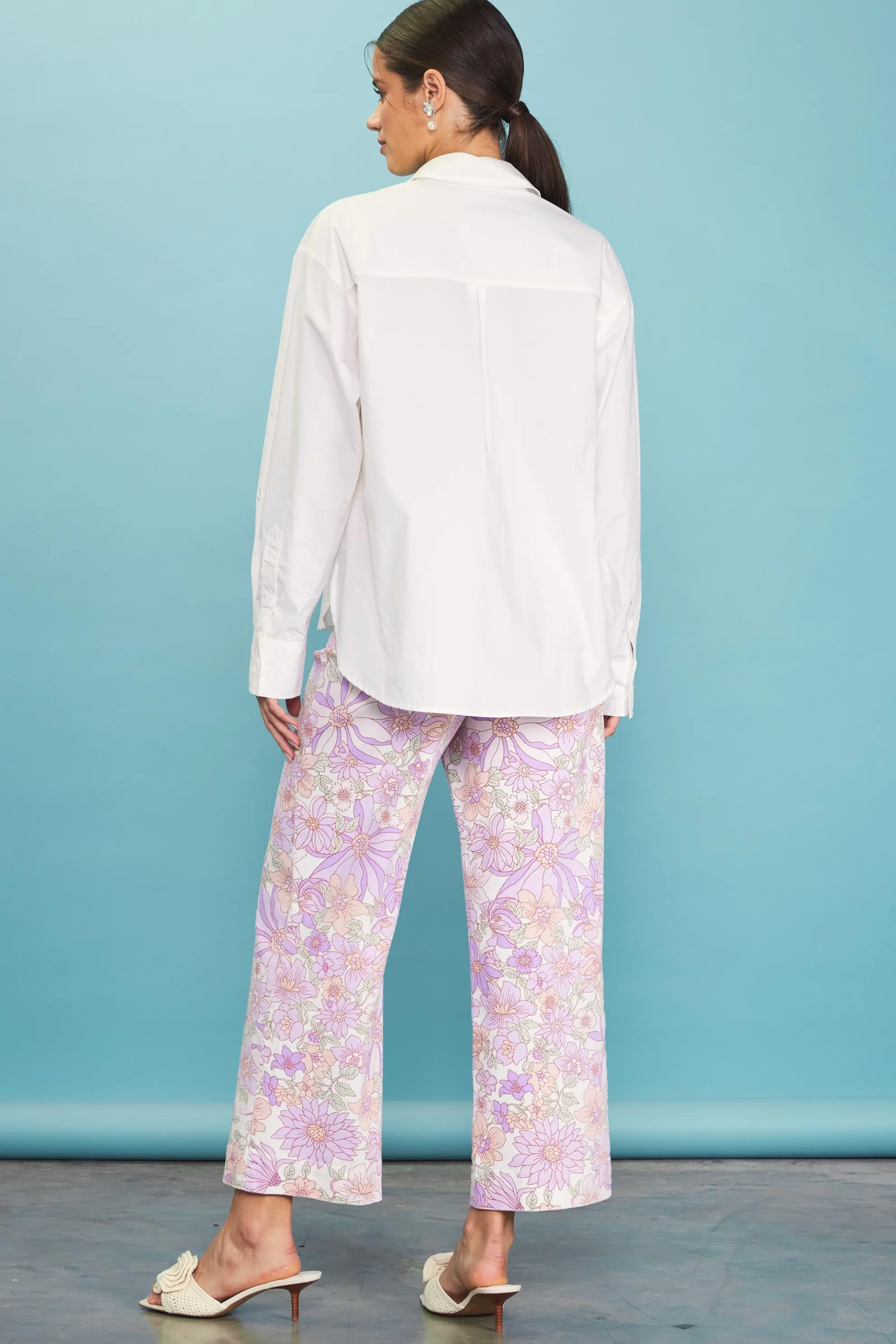 Relaxed Fit Poplin Longsleeve Shirt