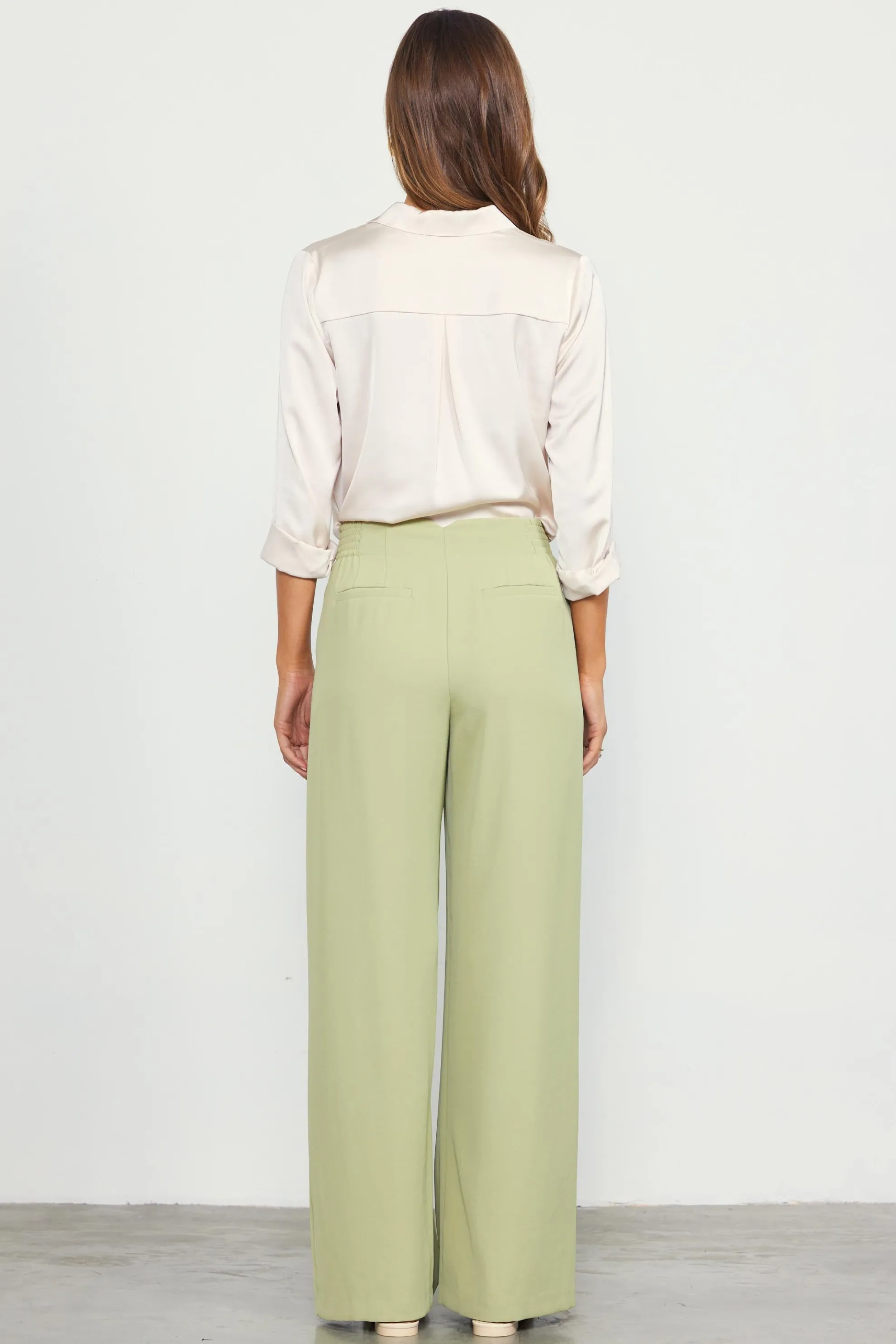 Recycled Wide Leg Pants