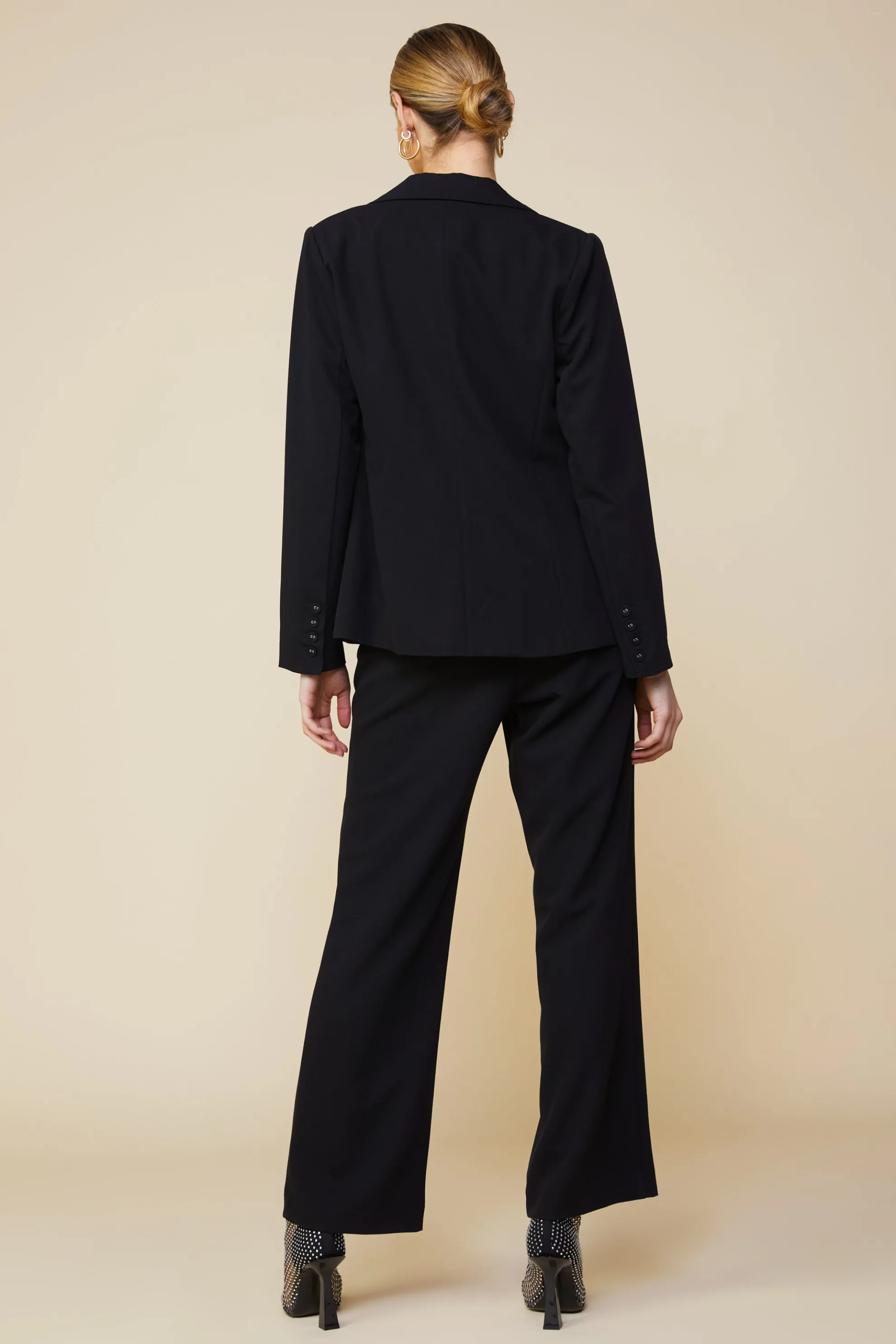 Tailored Single Button Blazer