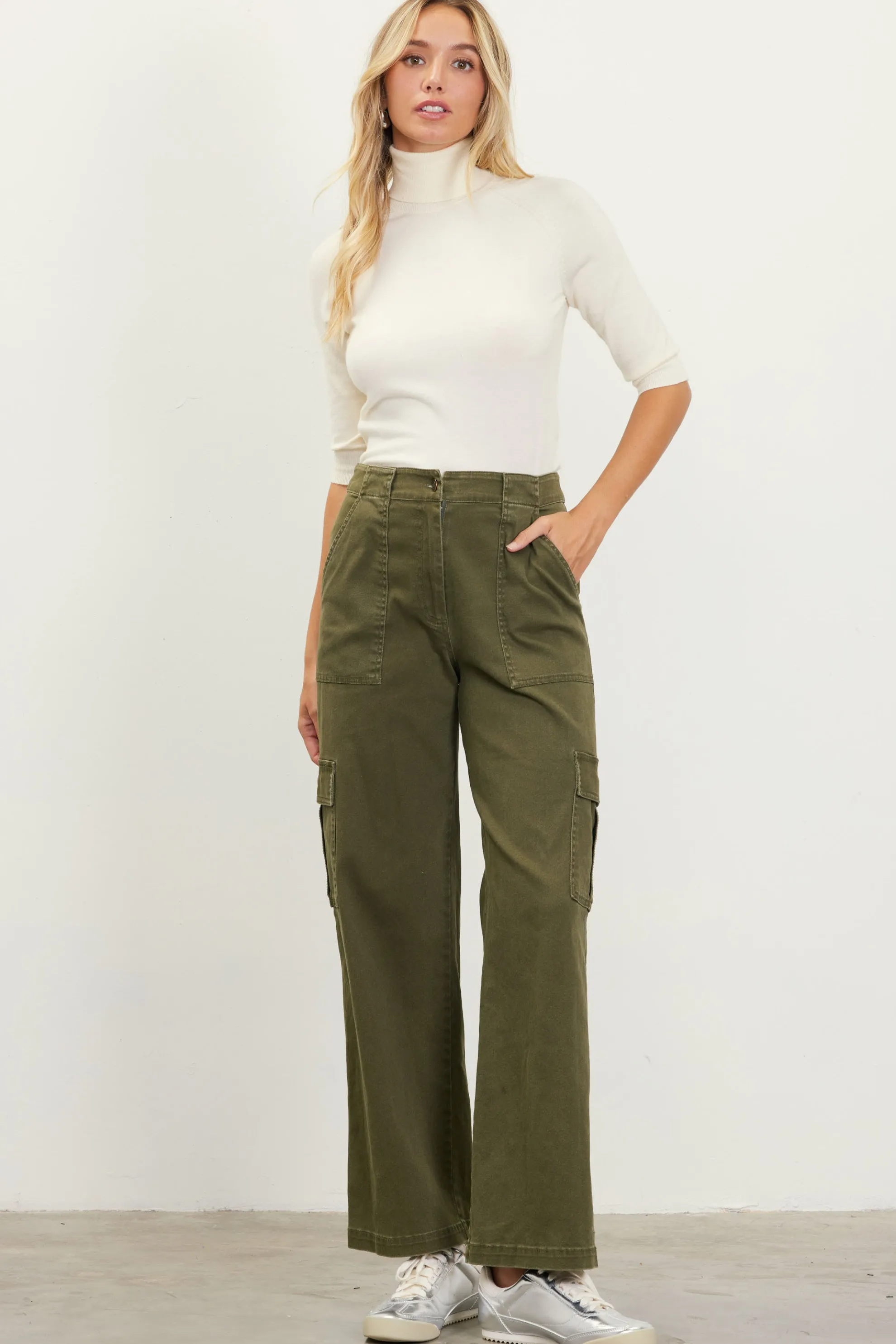 Utility Straight Leg Pants