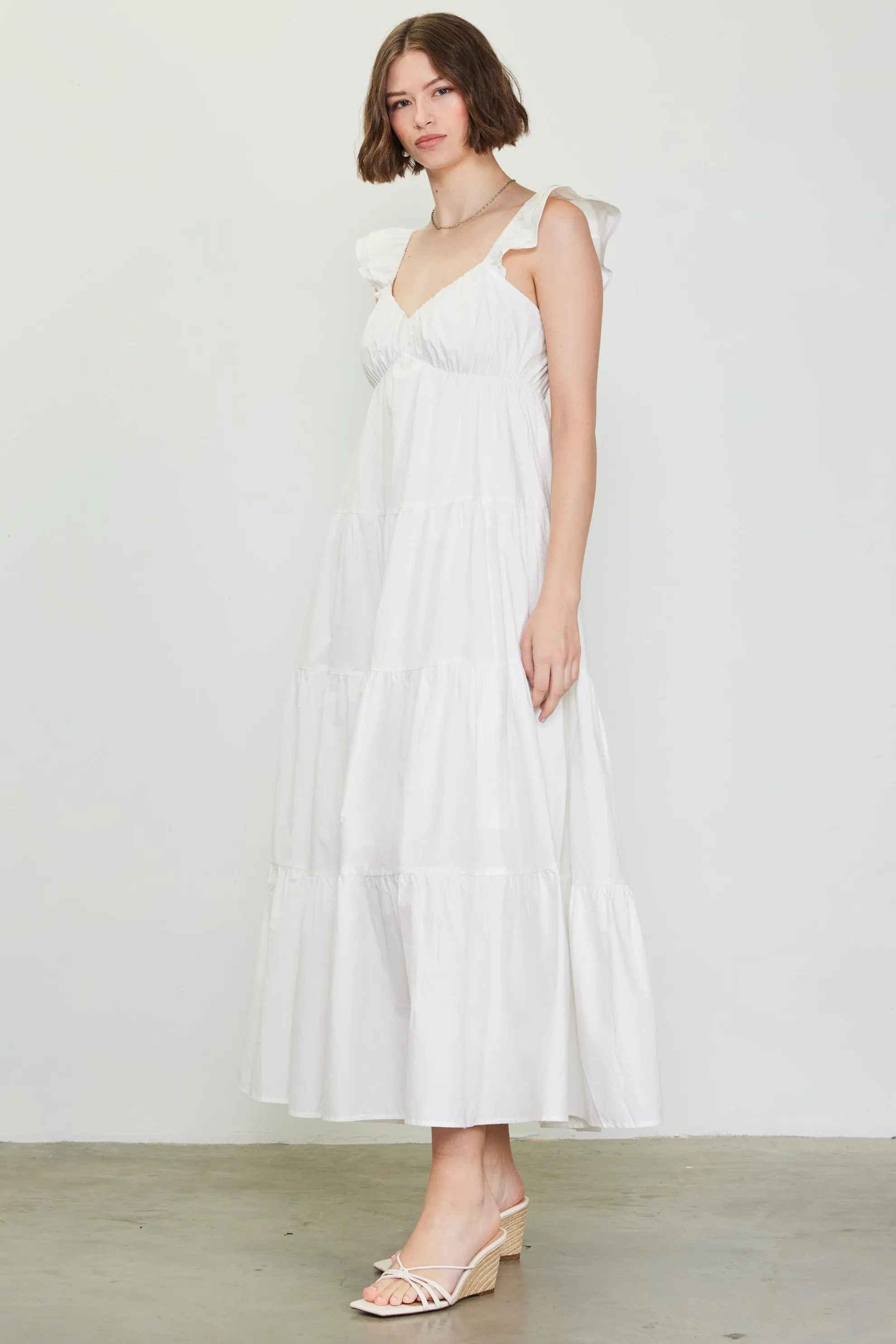Diana Poplin Maxi Dress