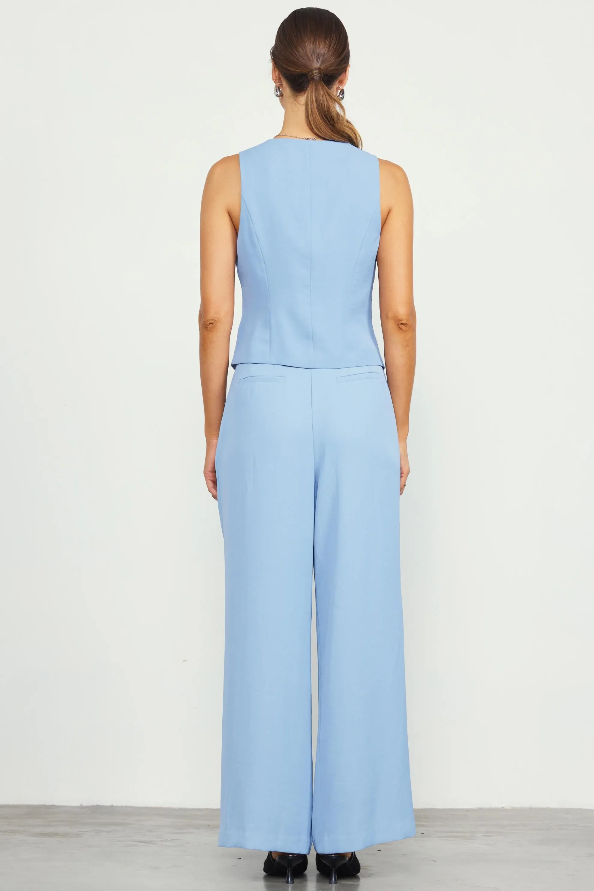 Recycled Button Down Vest