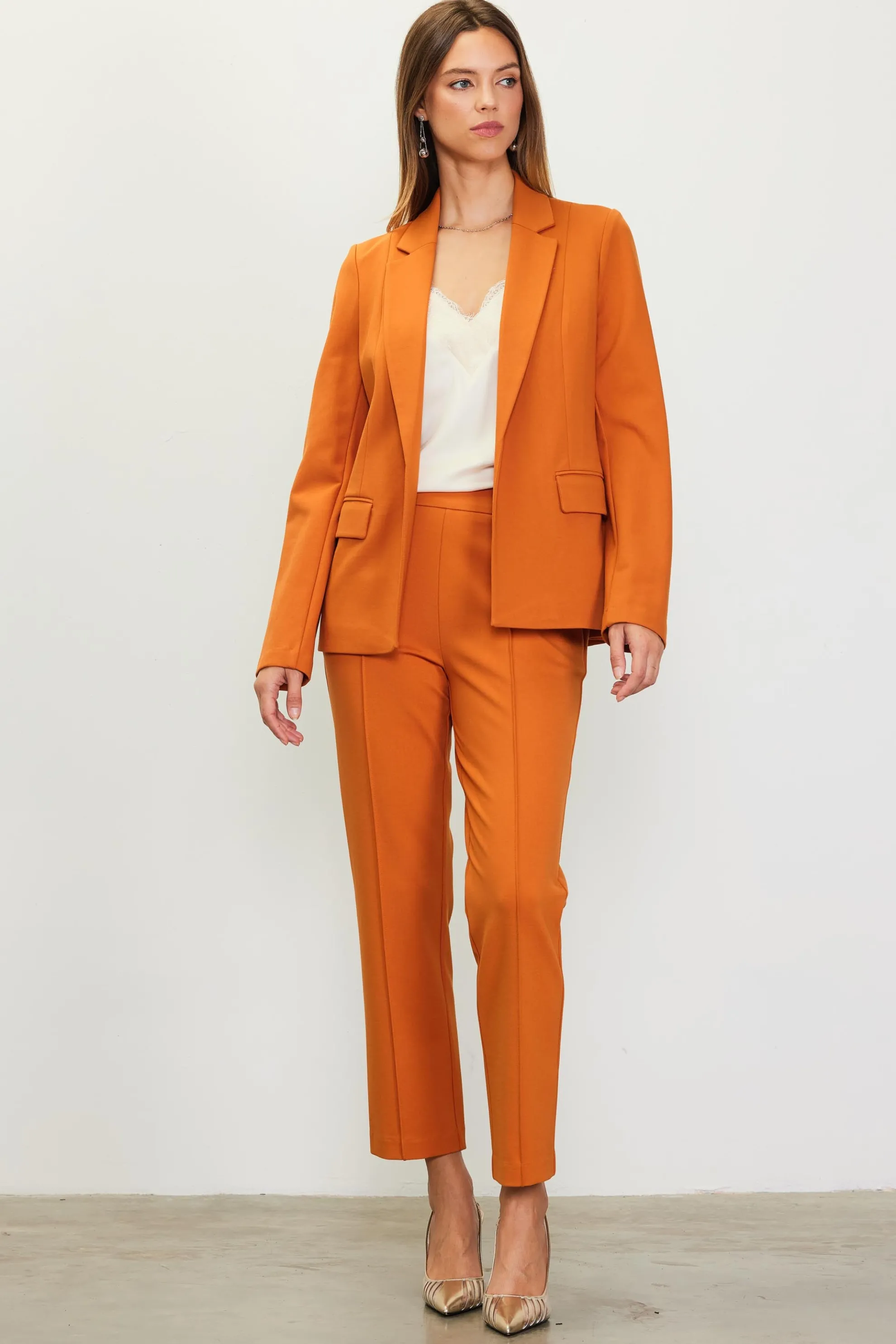 Knit Tailored Blazer