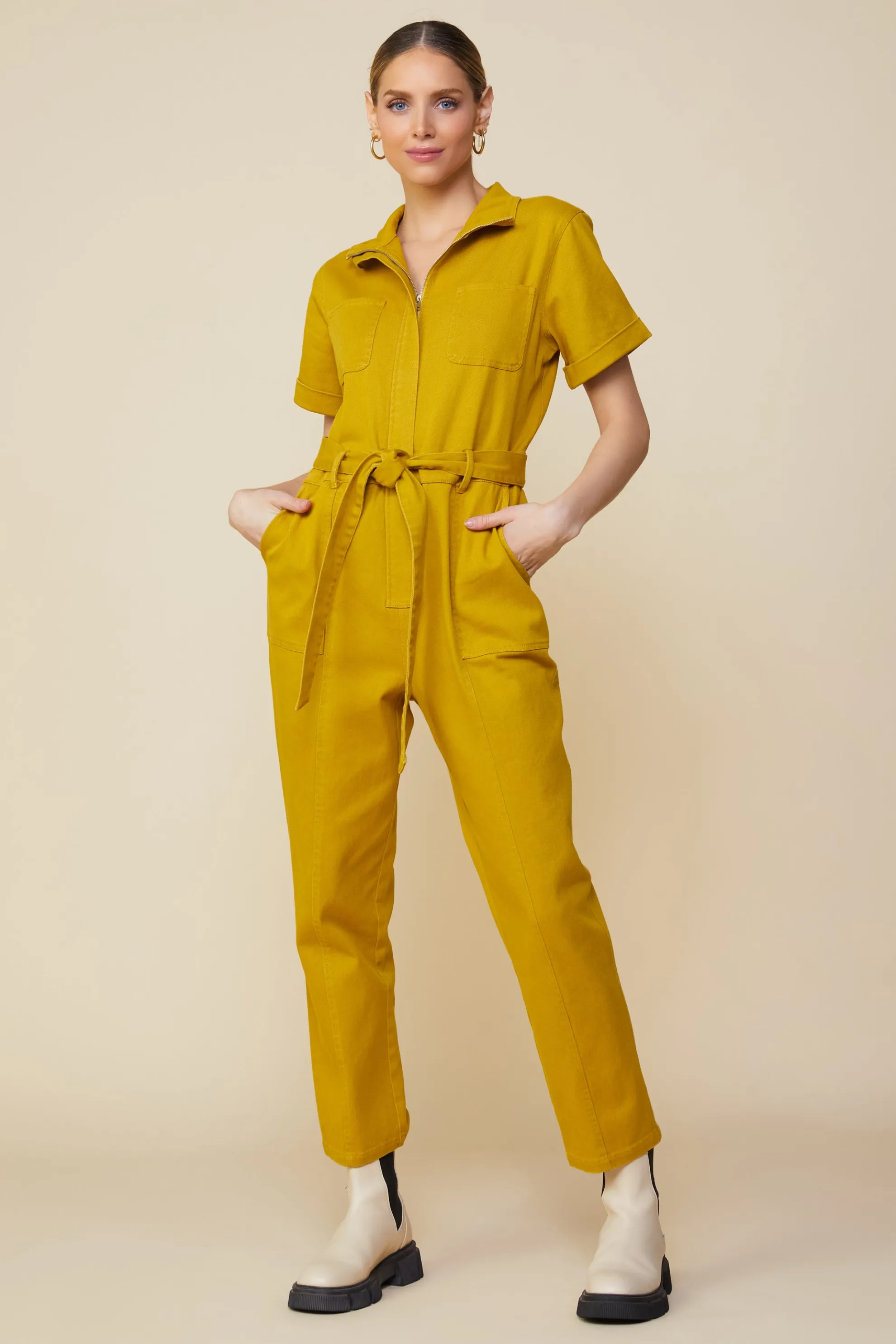 Millie Utility Zip Jumpsuit