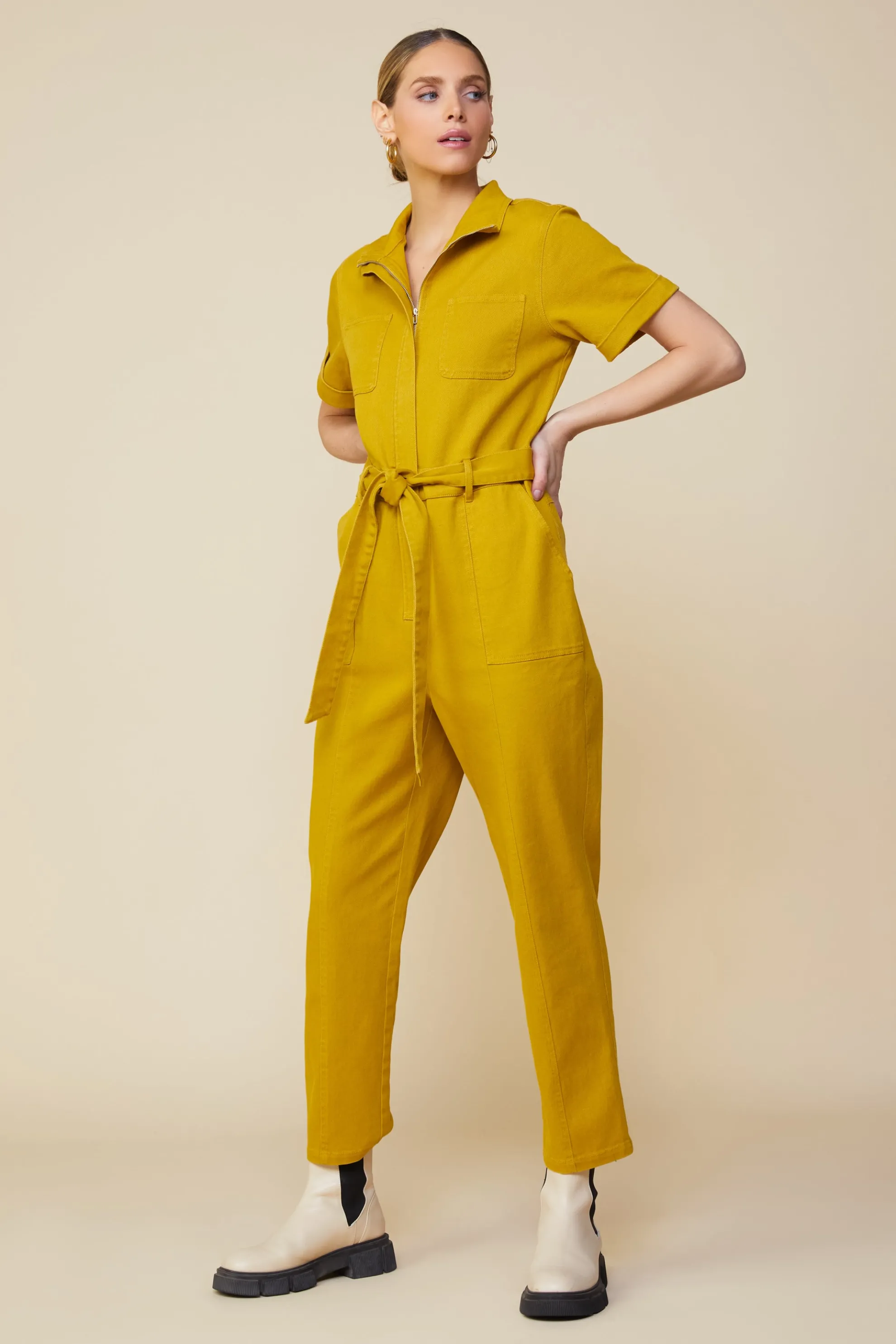 Millie Utility Zip Jumpsuit