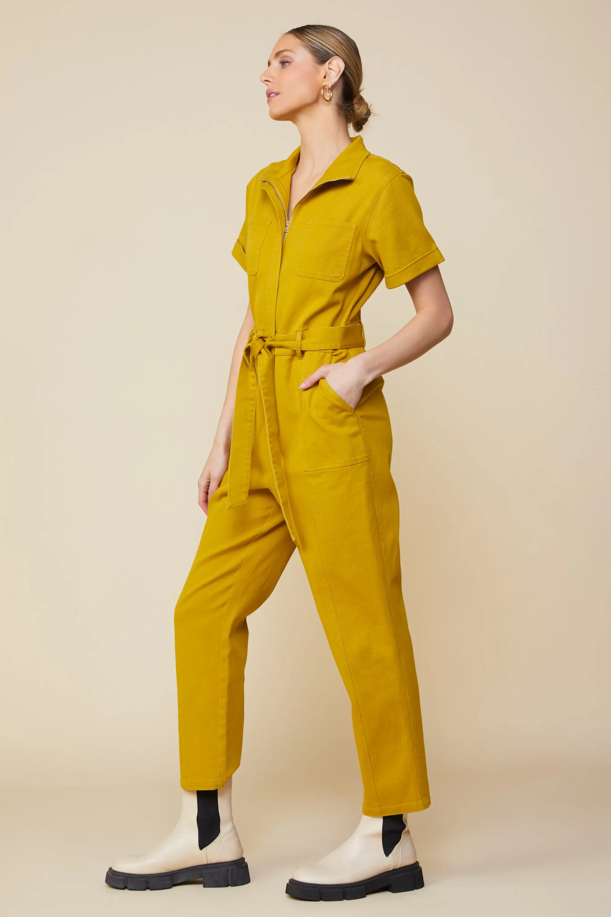 Millie Utility Zip Jumpsuit