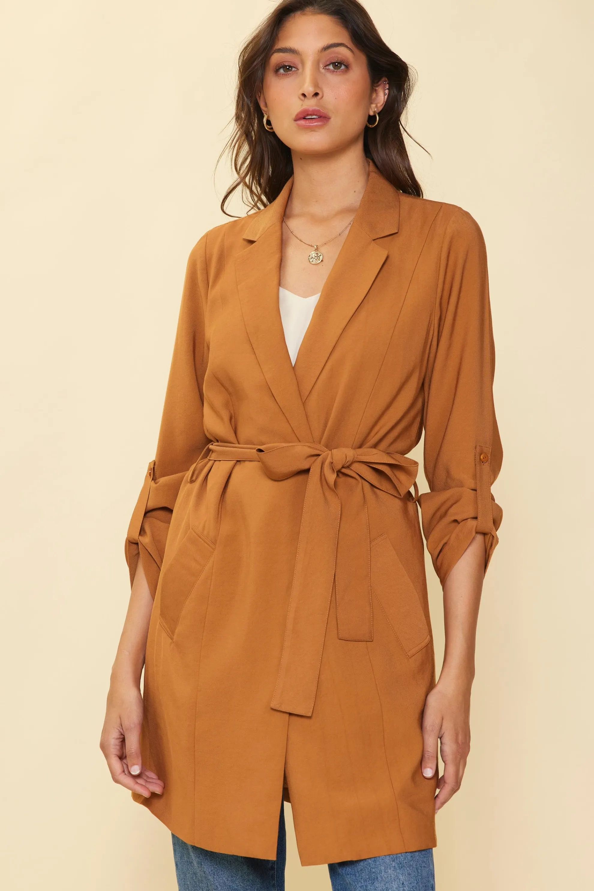 Belted Trench Coat