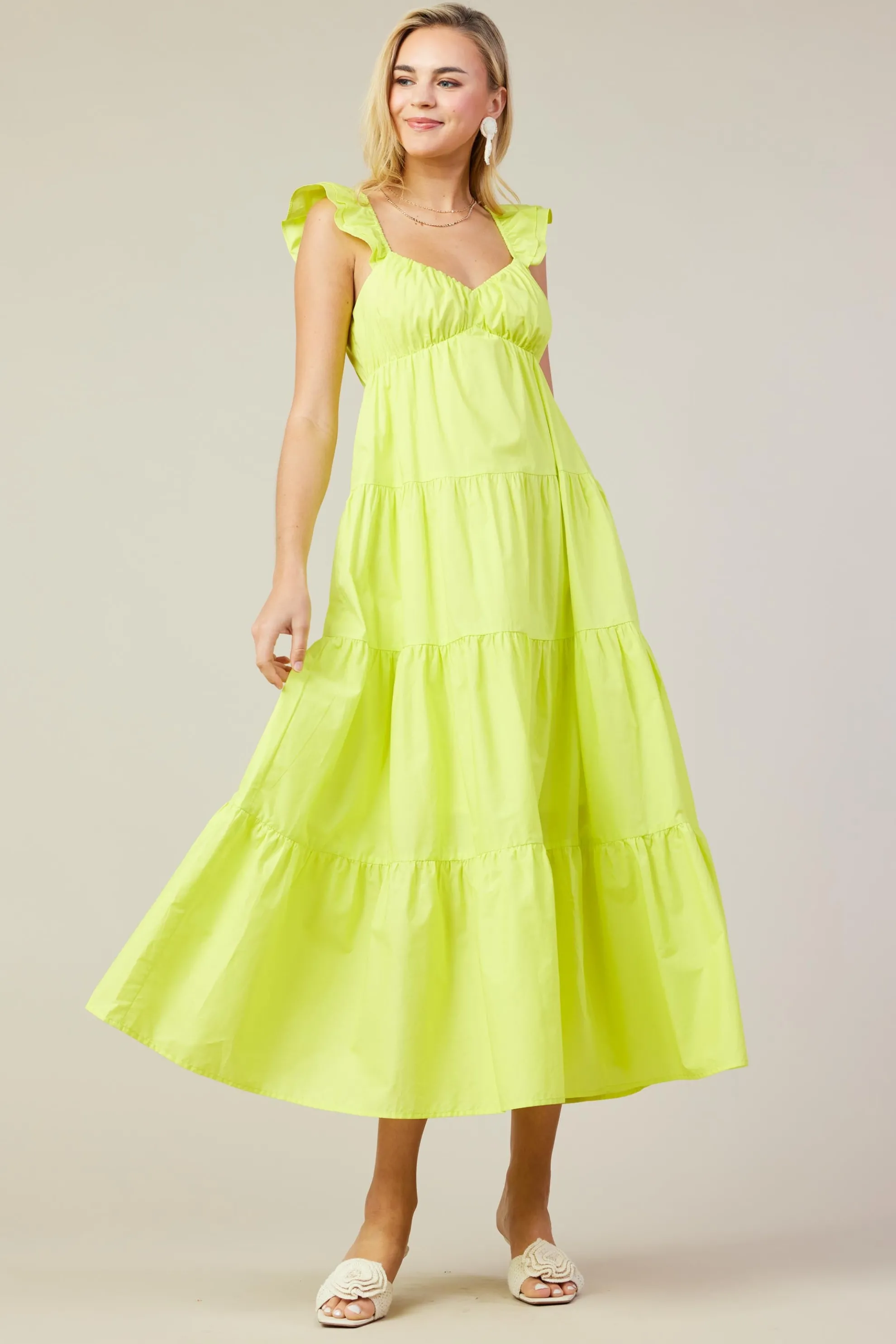 Diana Poplin Maxi Dress