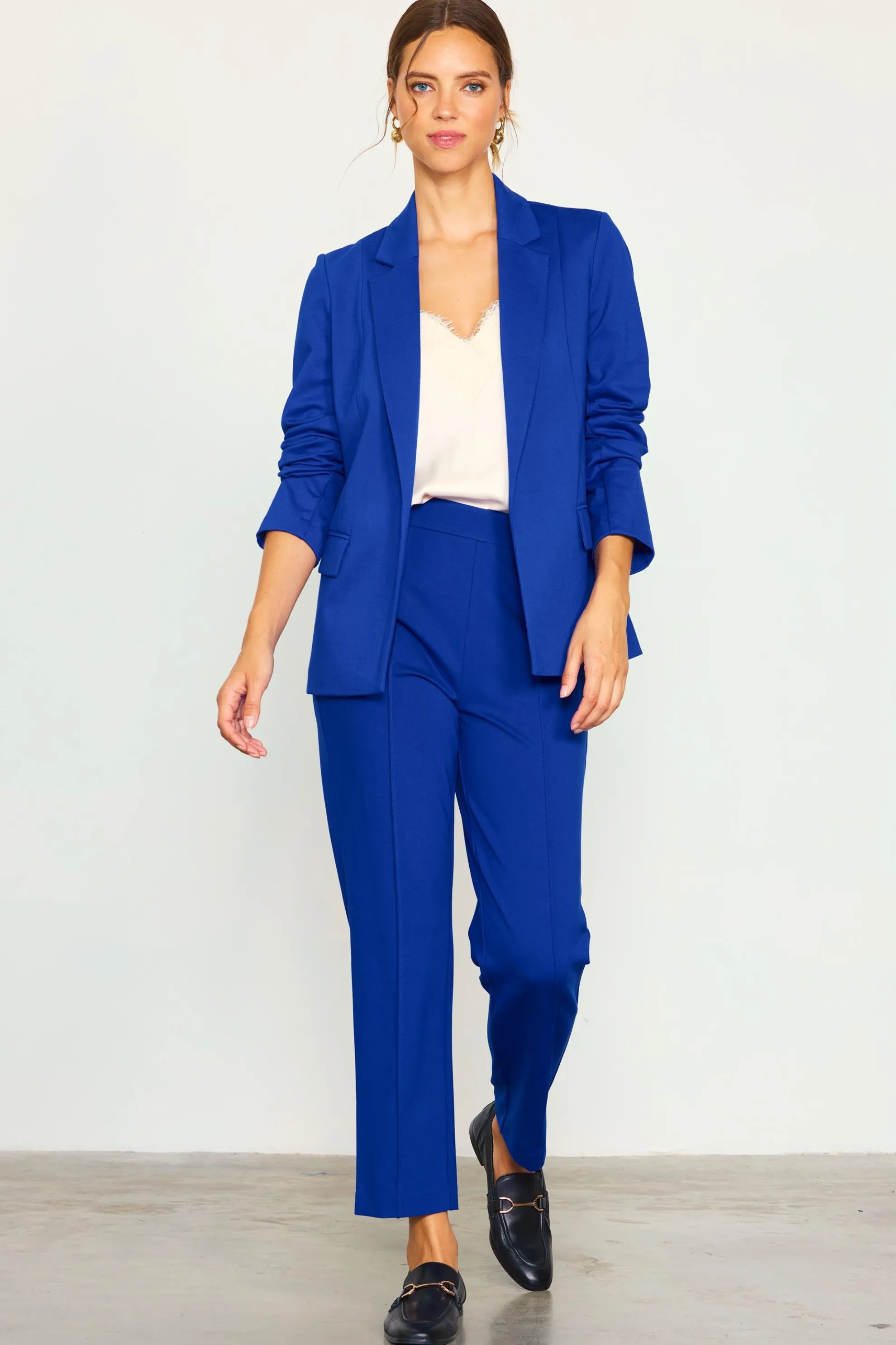 Knit Tailored Blazer