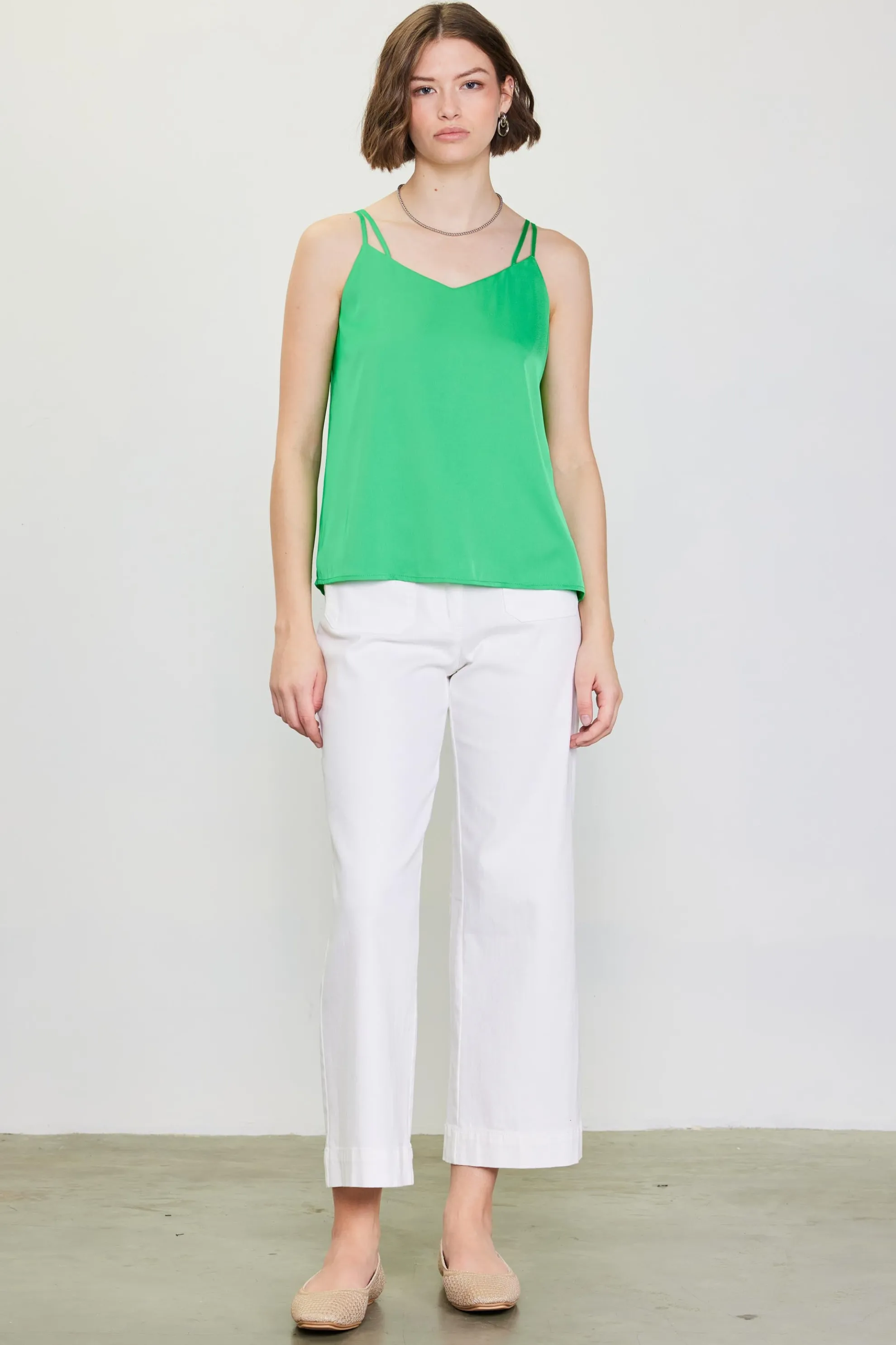 Recycled Double Strap Cami