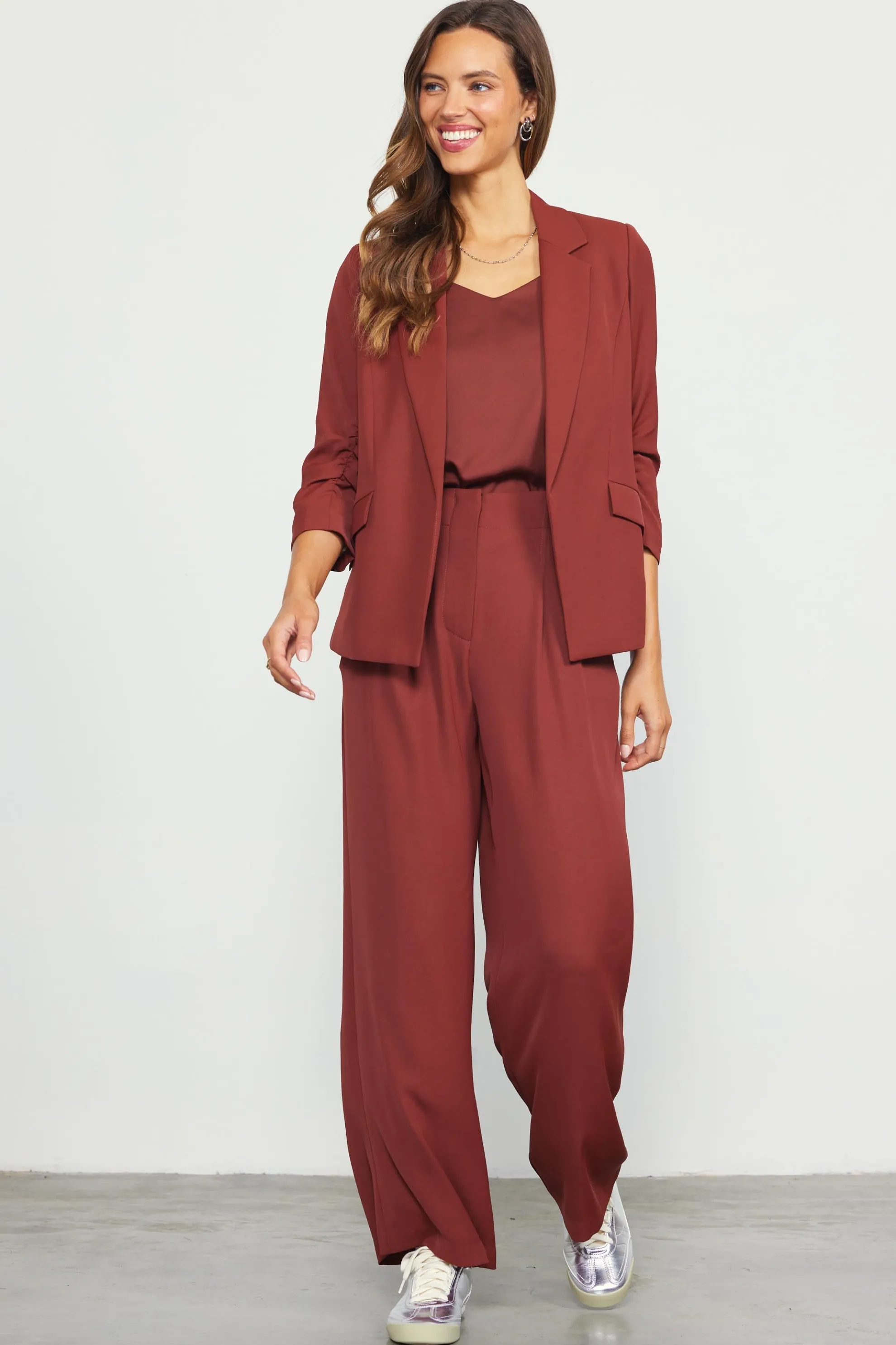 Recycled Wide Leg Pants