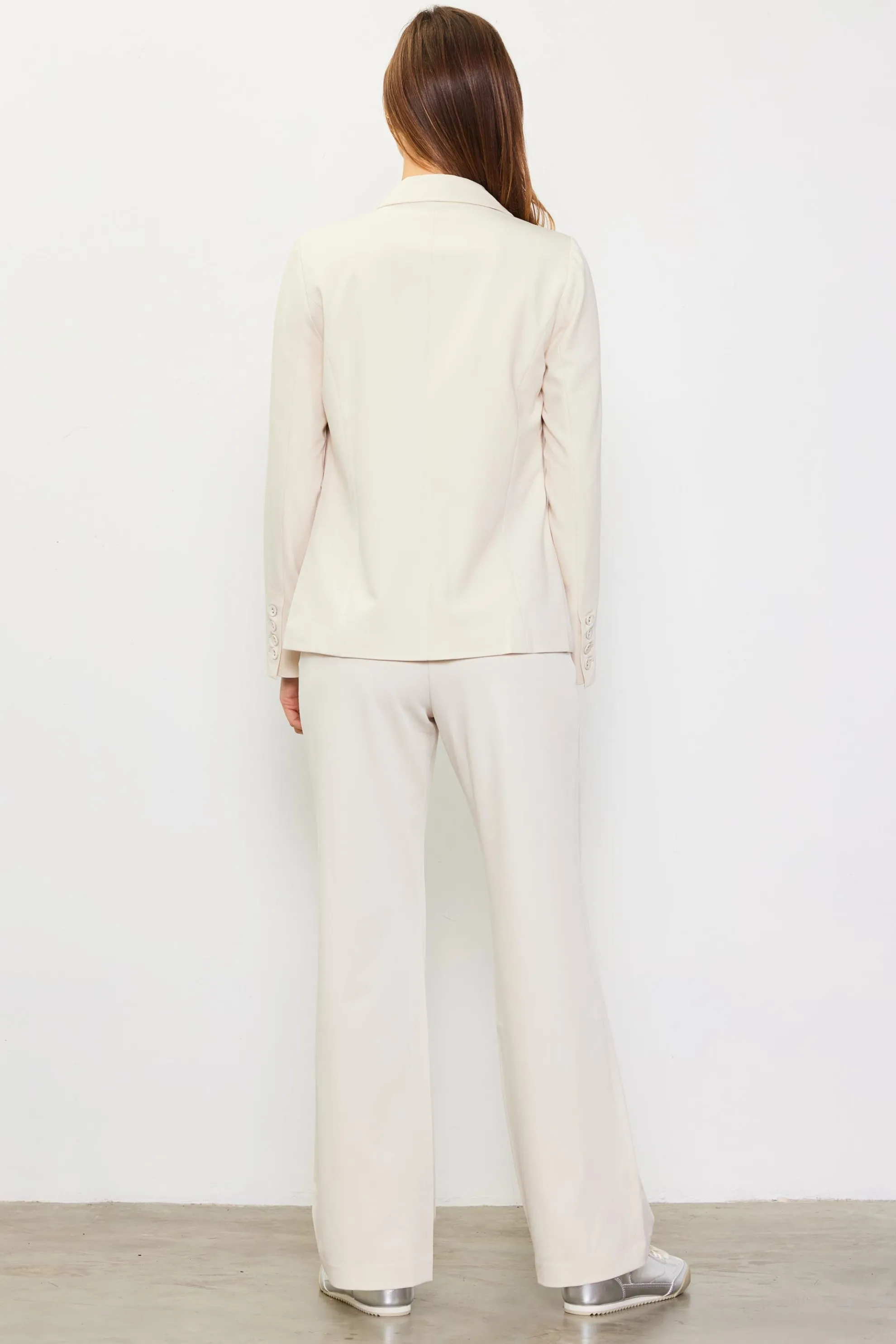 Tailored Single Button Blazer