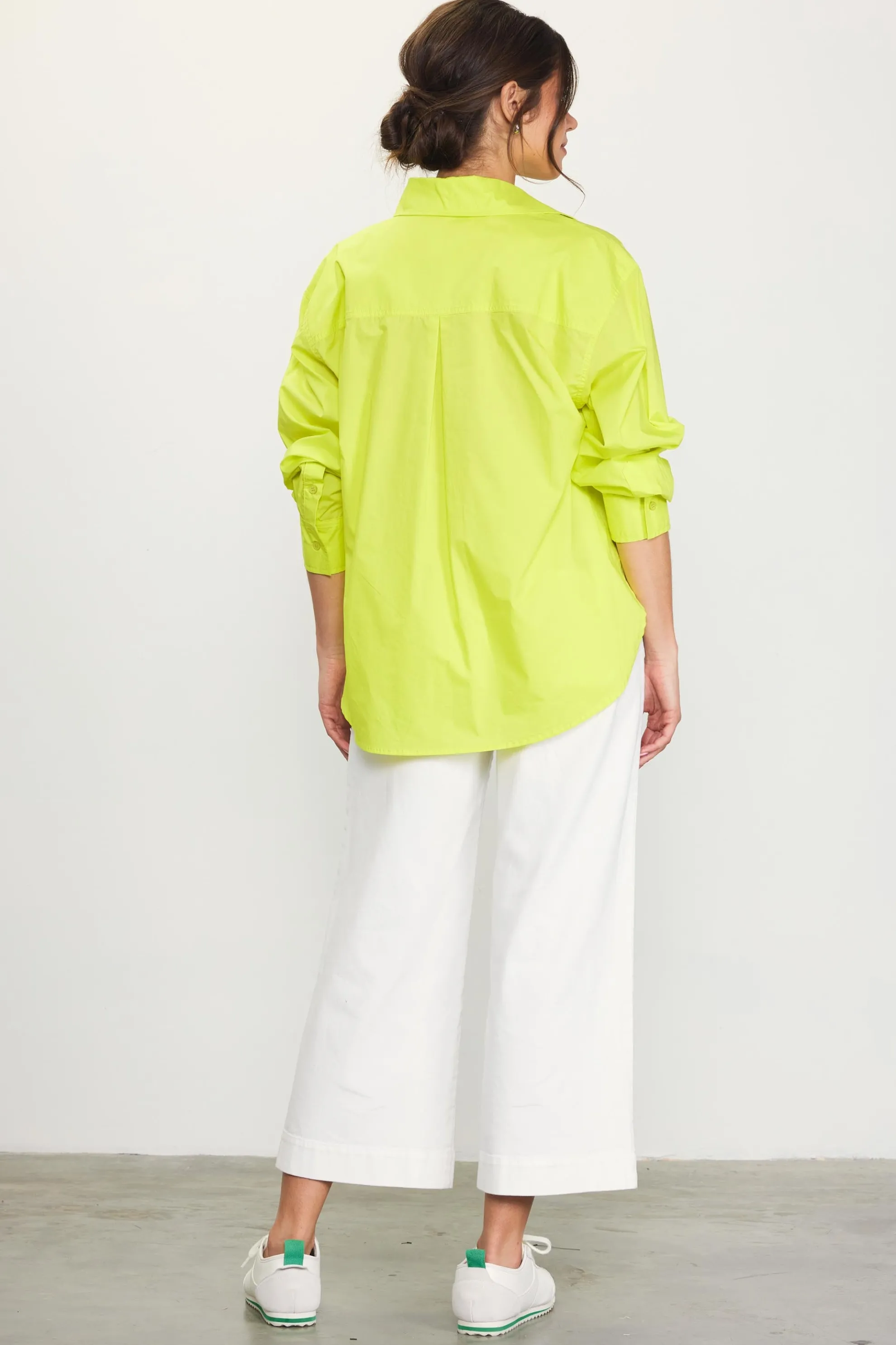 Relaxed Fit Poplin Longsleeve Shirt