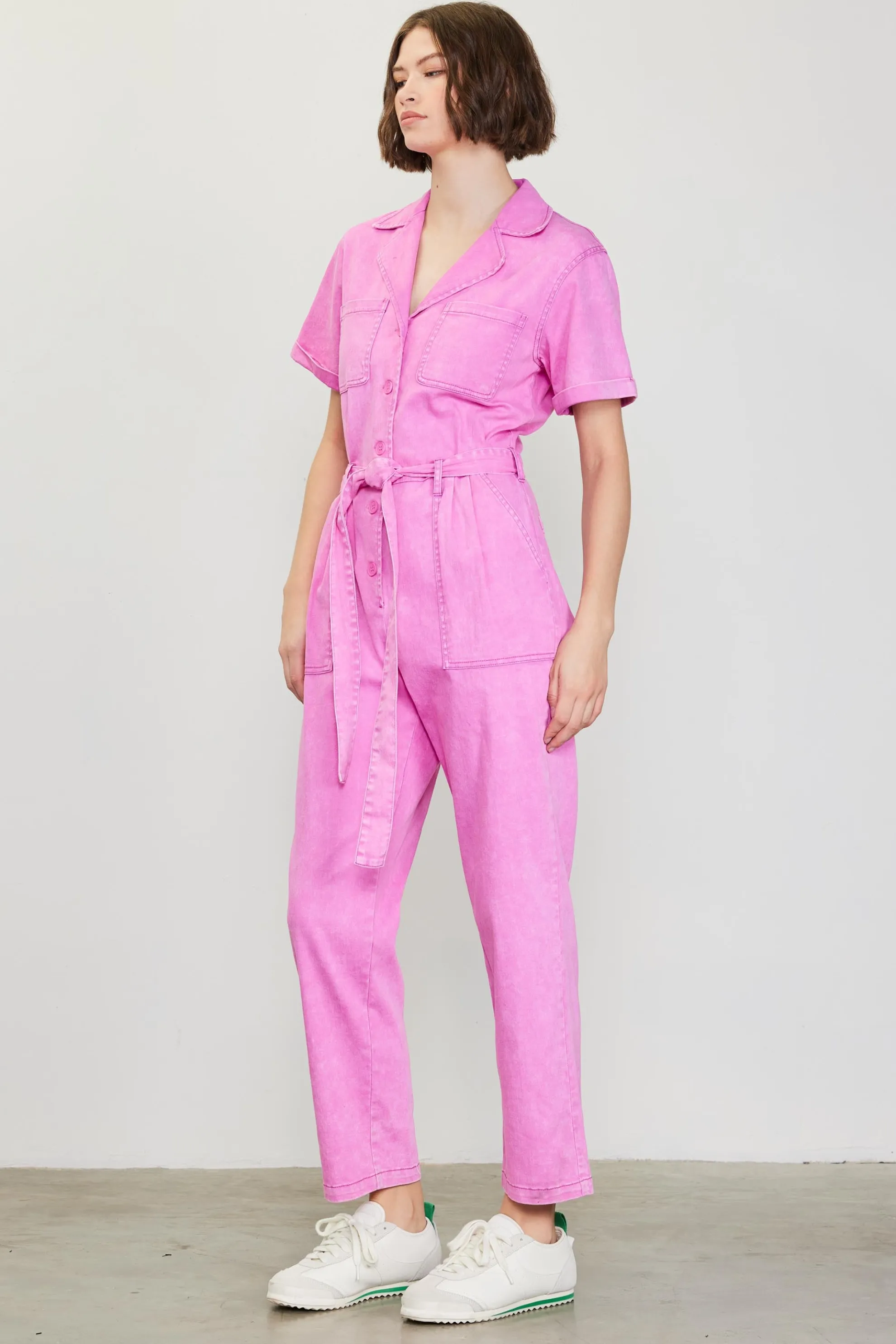 Kendall Washed Utility Jumpsuit