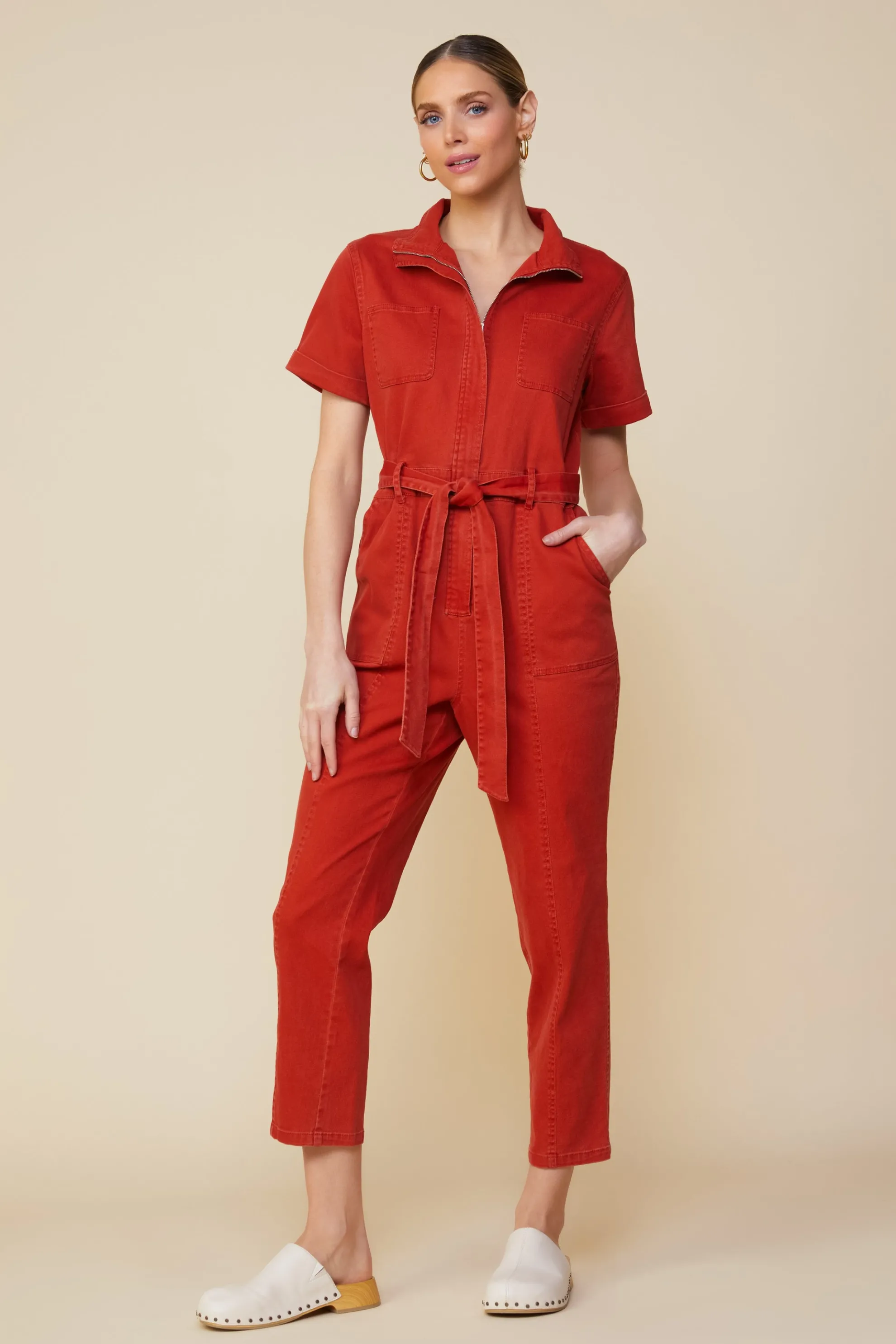 Millie Utility Zip Jumpsuit