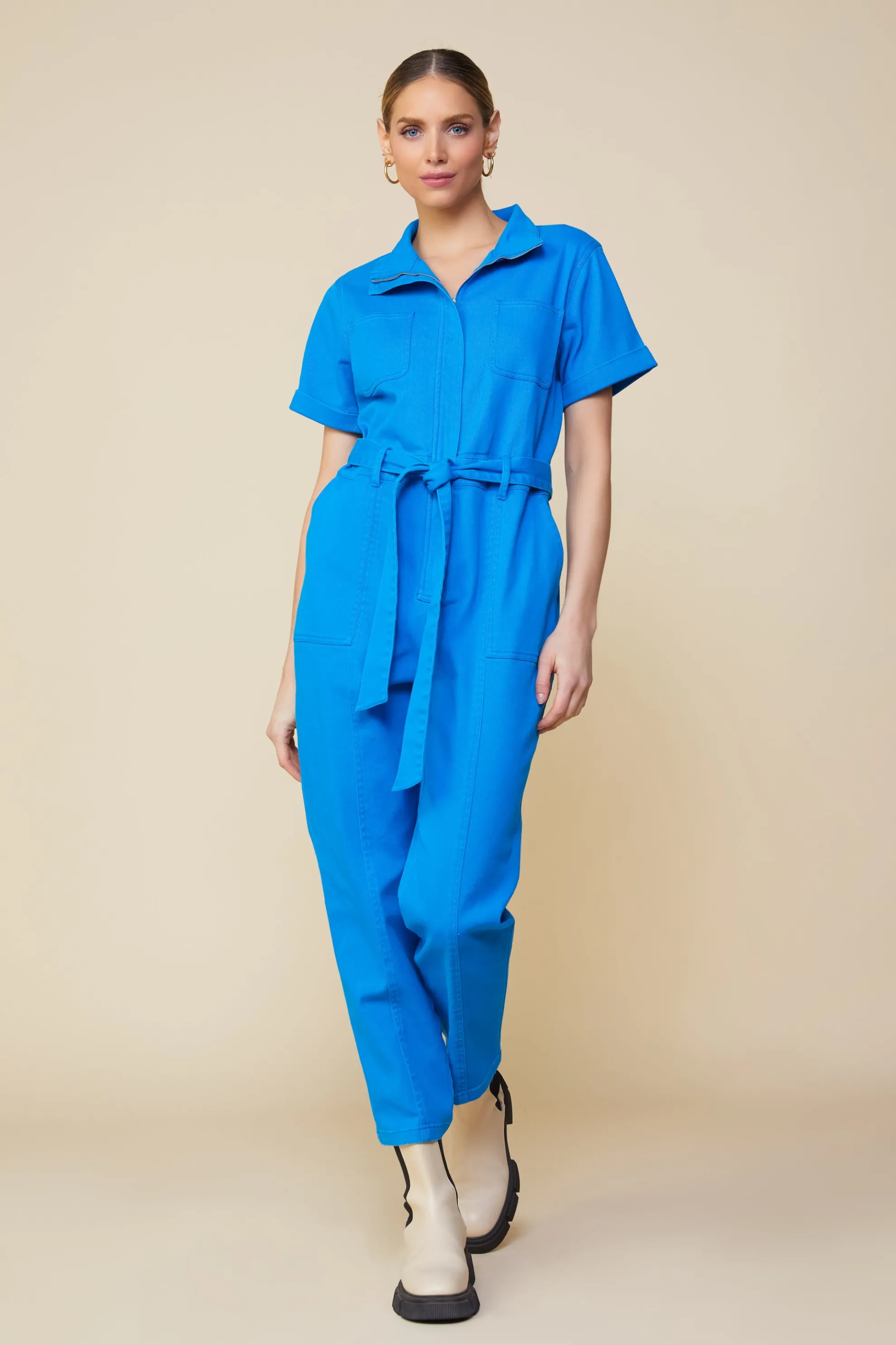 Millie Utility Zip Jumpsuit