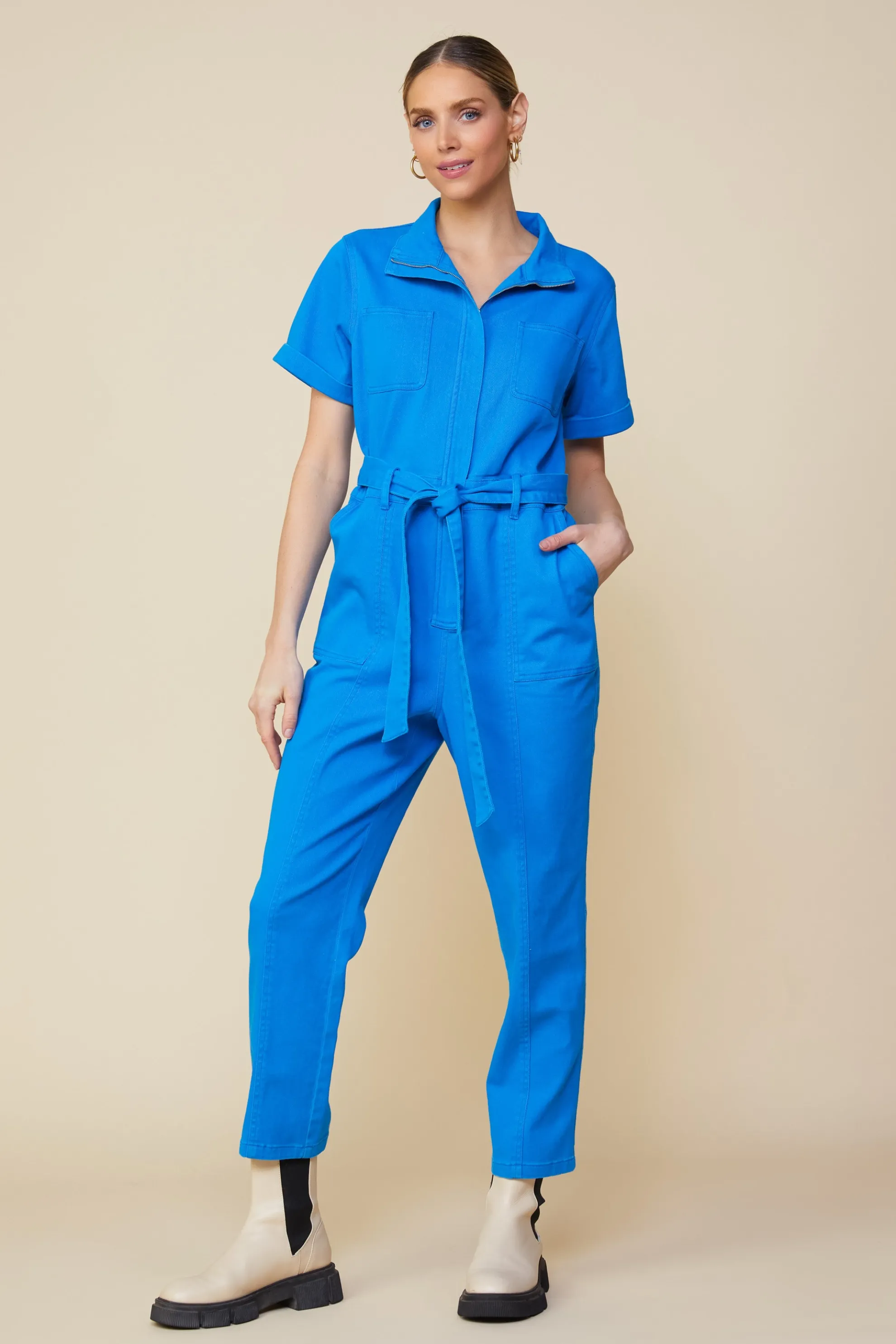 Millie Utility Zip Jumpsuit