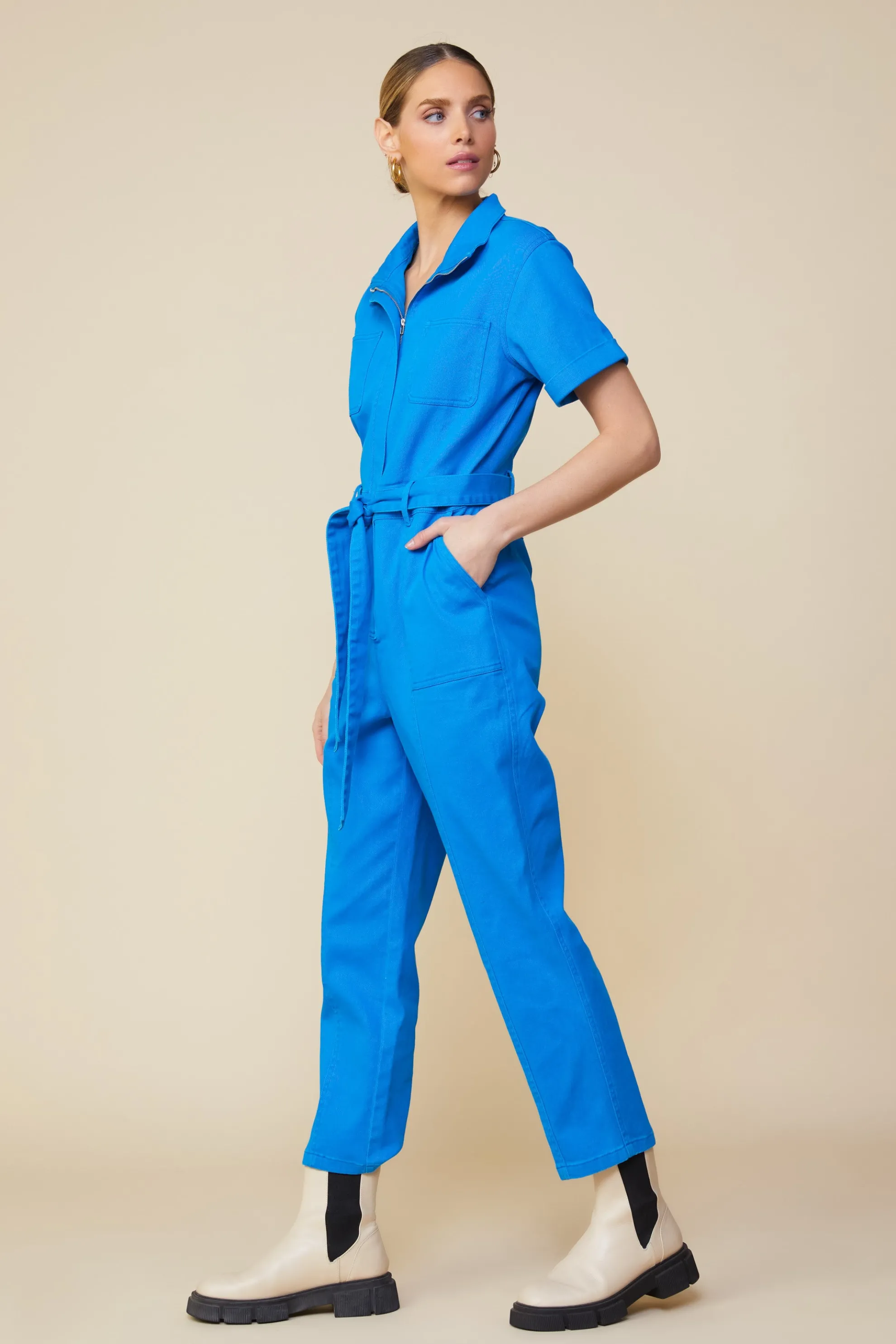 Millie Utility Zip Jumpsuit