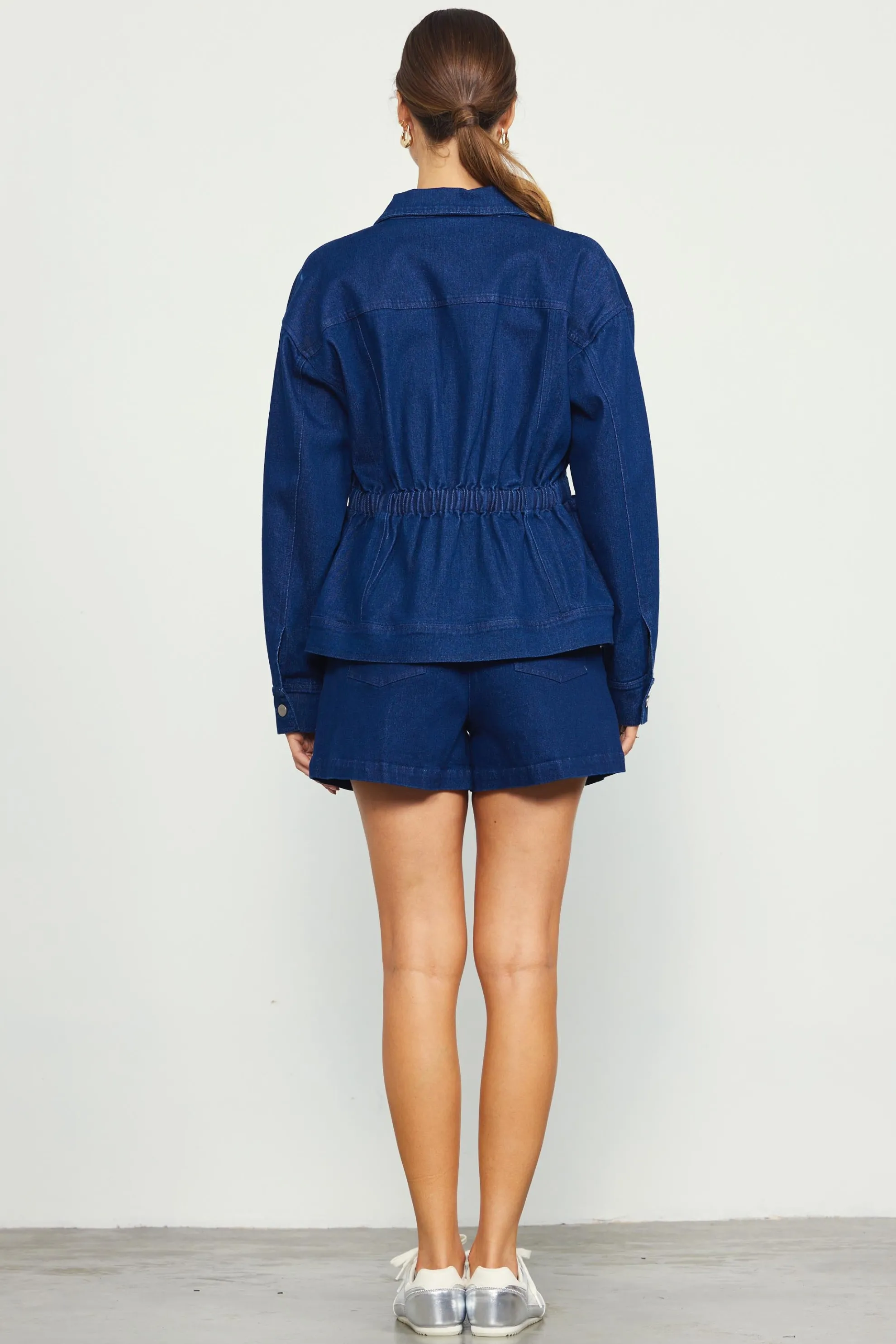 Stretch Denim Trucker Jacket