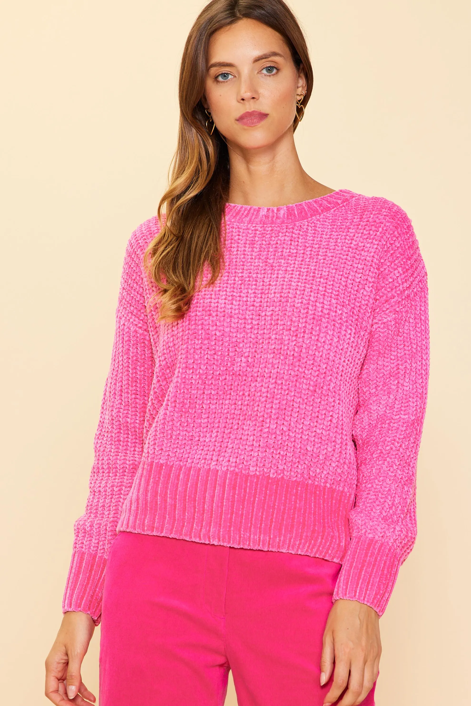 Chenille Knit Sweater