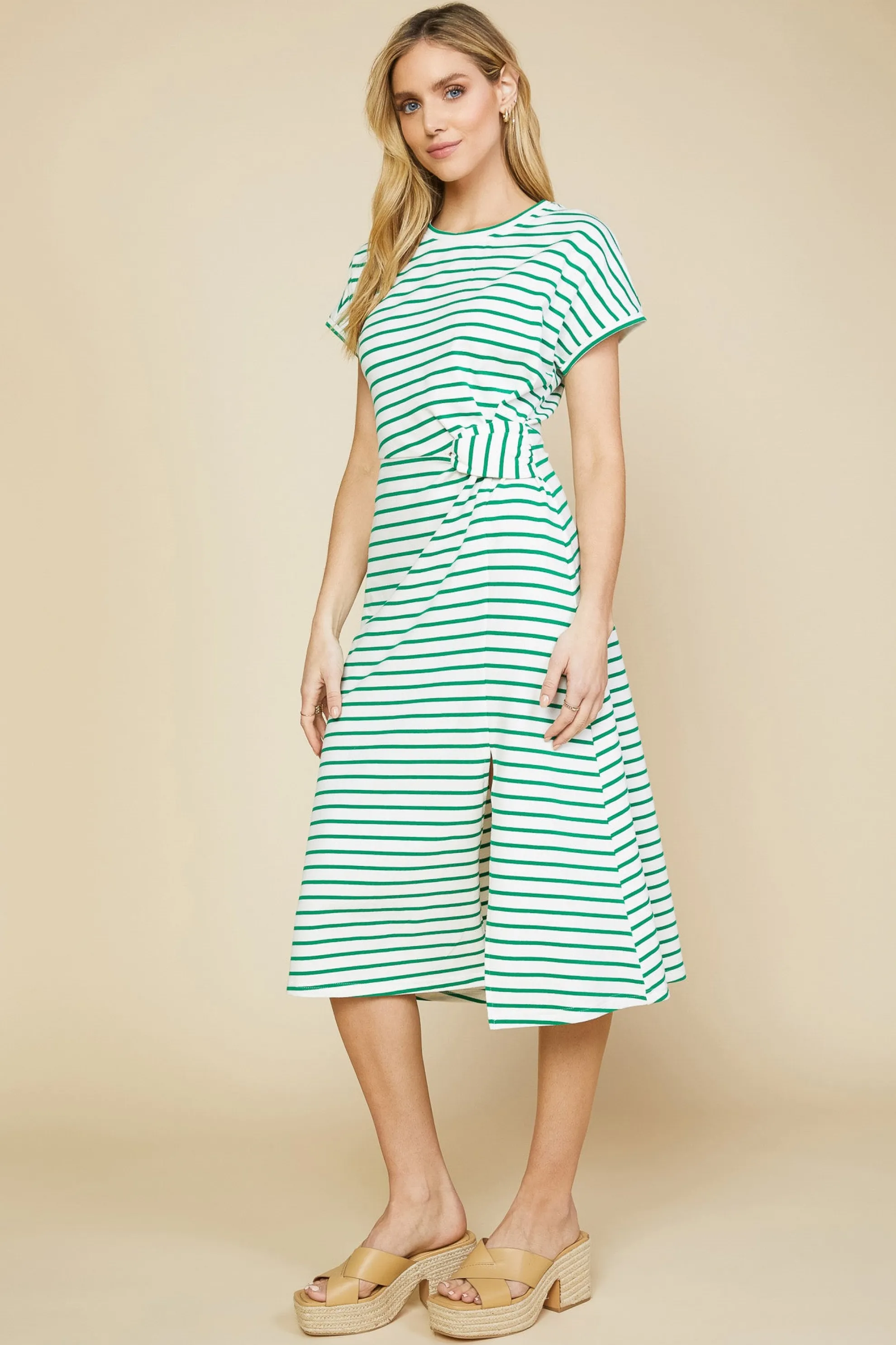 Twist Detail Knit Dress