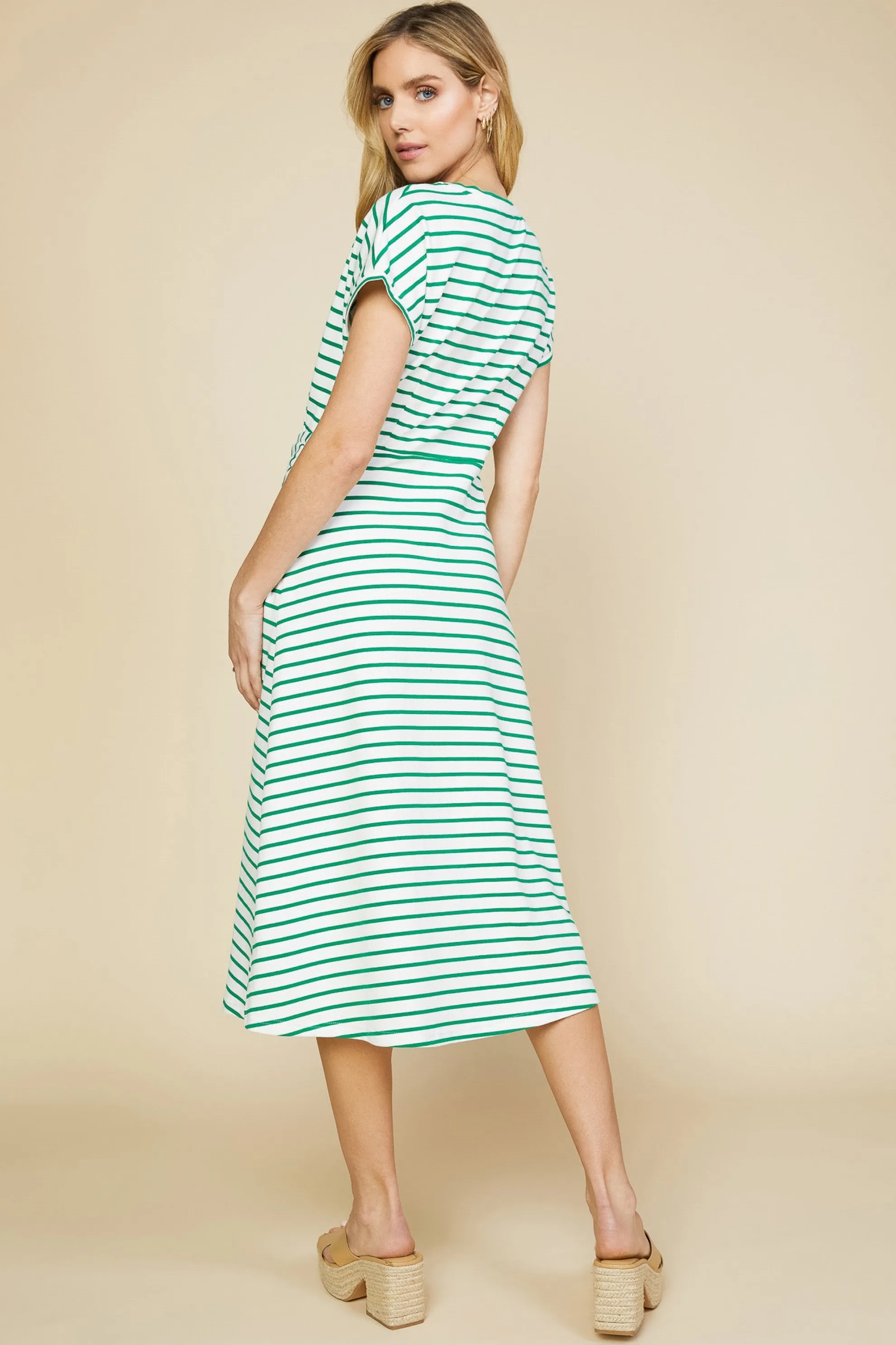 Twist Detail Knit Dress