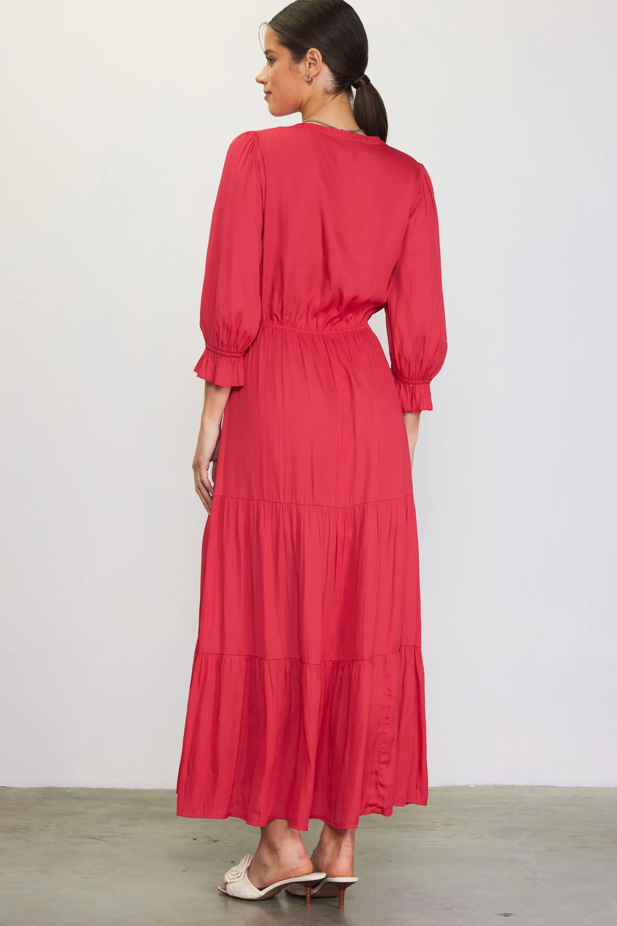 Emery Ruffle Tiered Maxi Dress