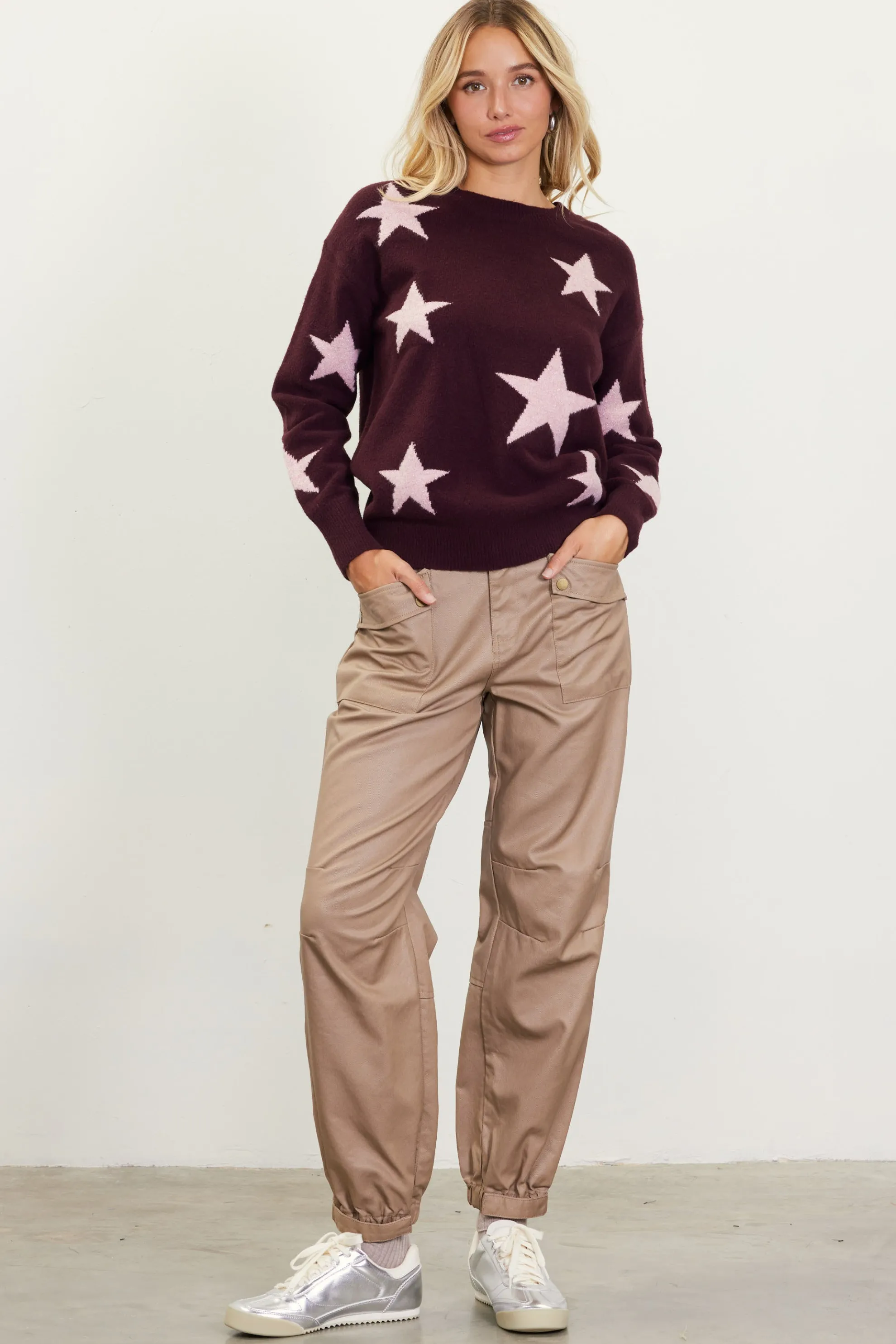 High Waisted Cargo Pants