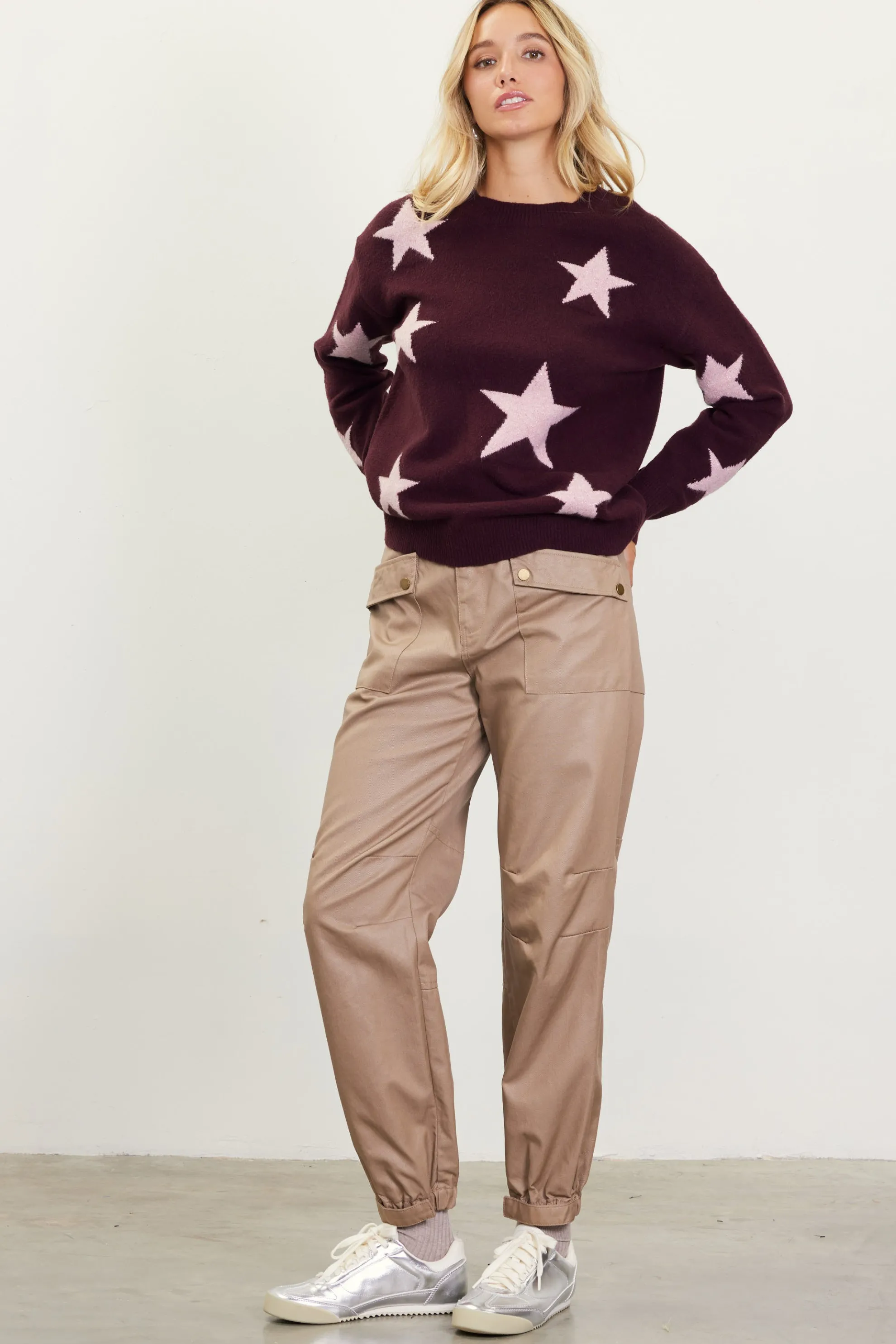 High Waisted Cargo Pants