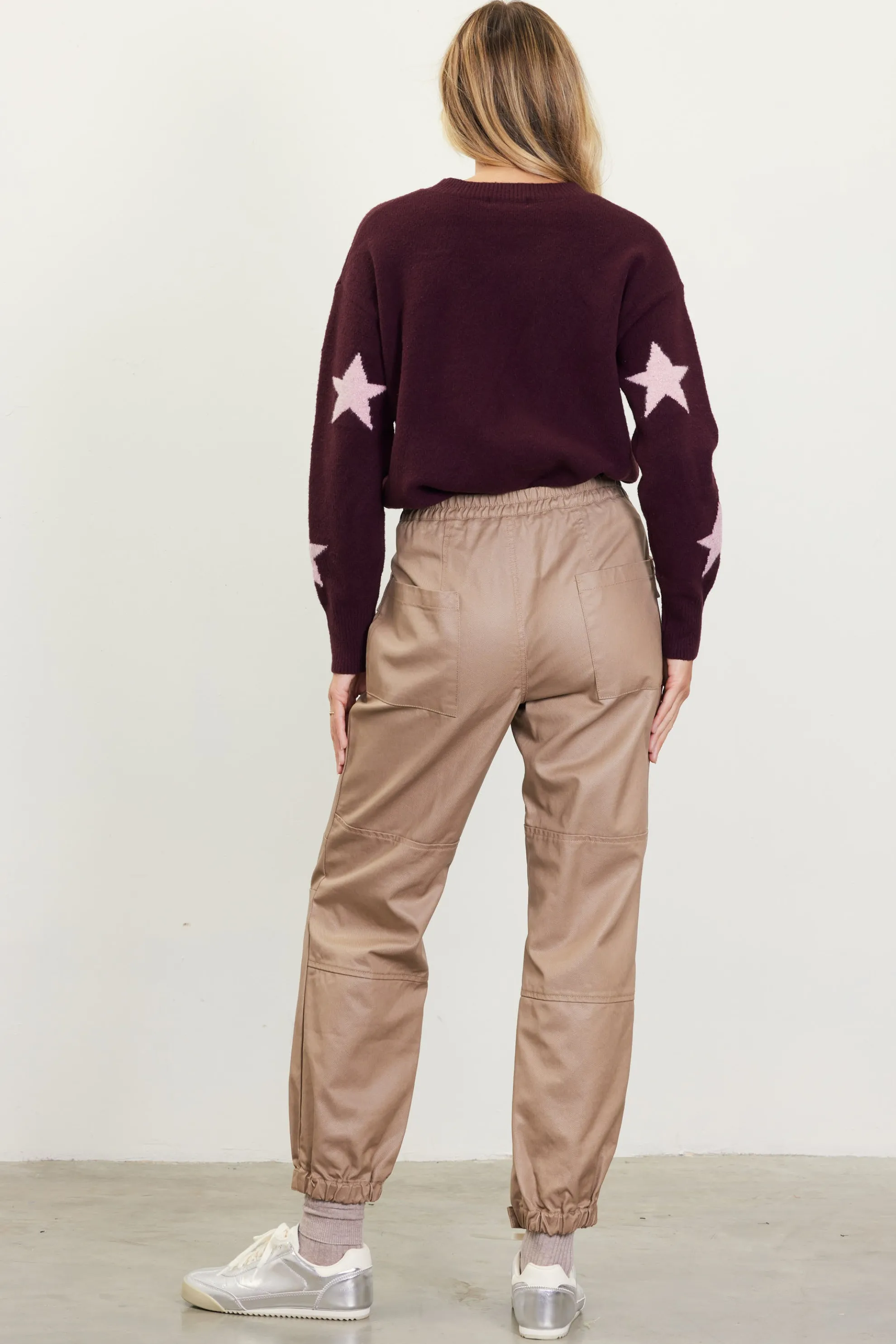 High Waisted Cargo Pants