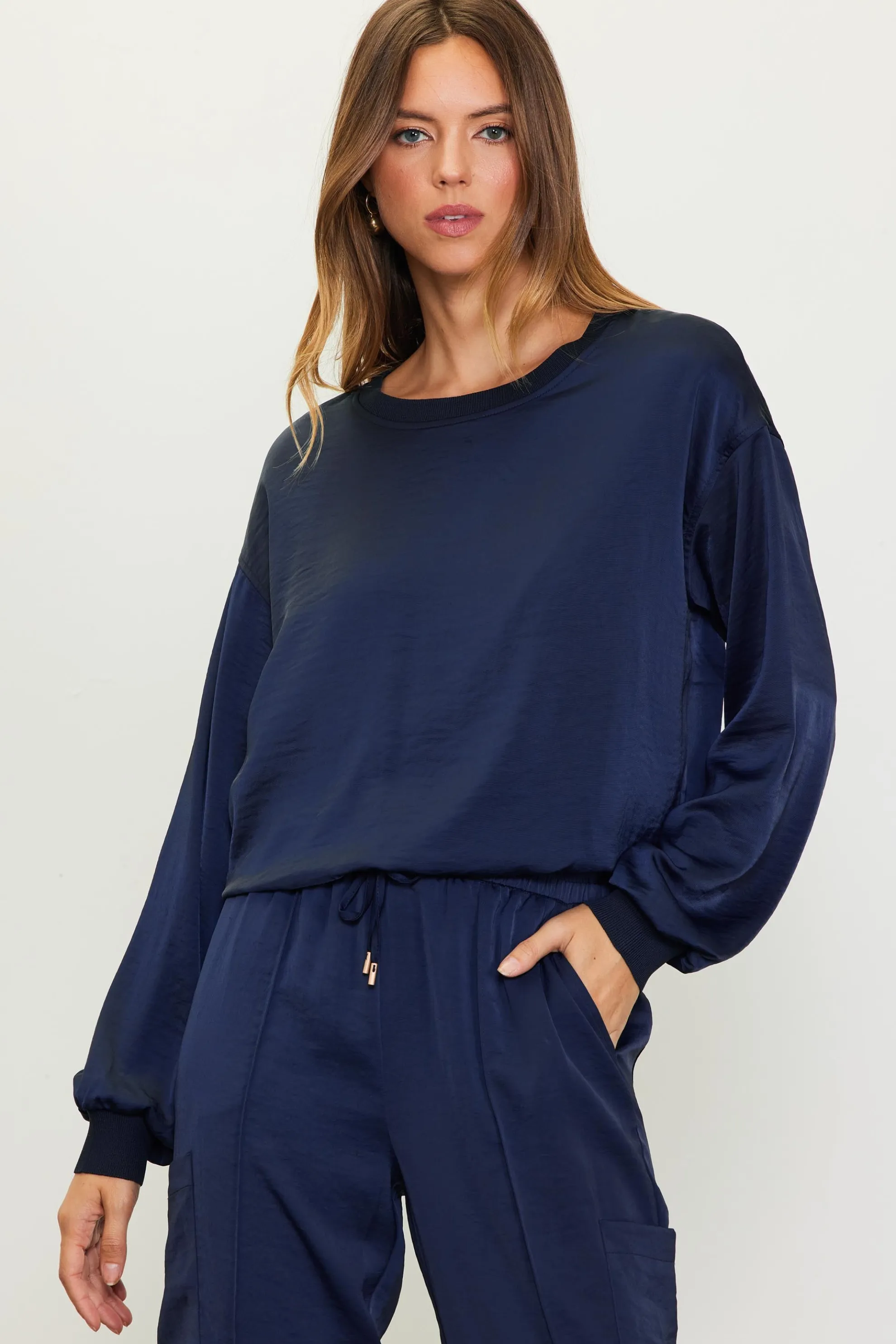 Longsleeve Bubble Top